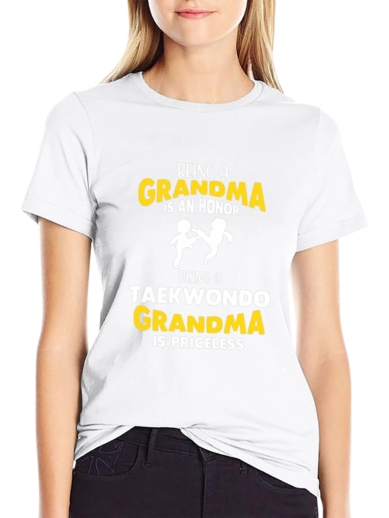 Taekwondo Grandma T-Shirt - Priceless Honor