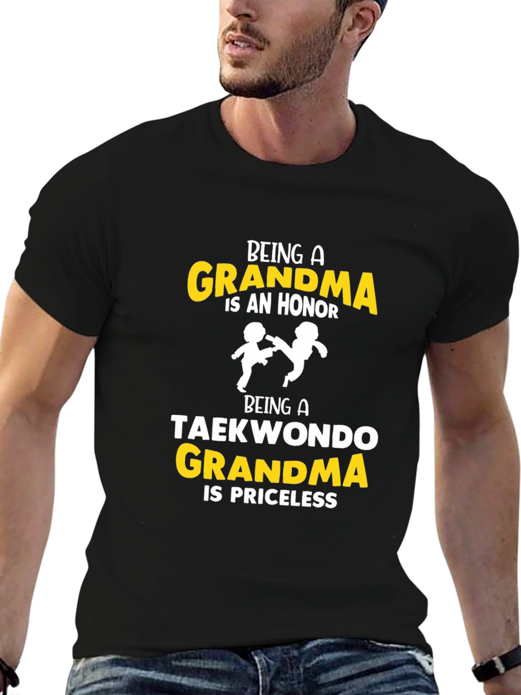 Taekwondo Grandma T-Shirt - Priceless Honor