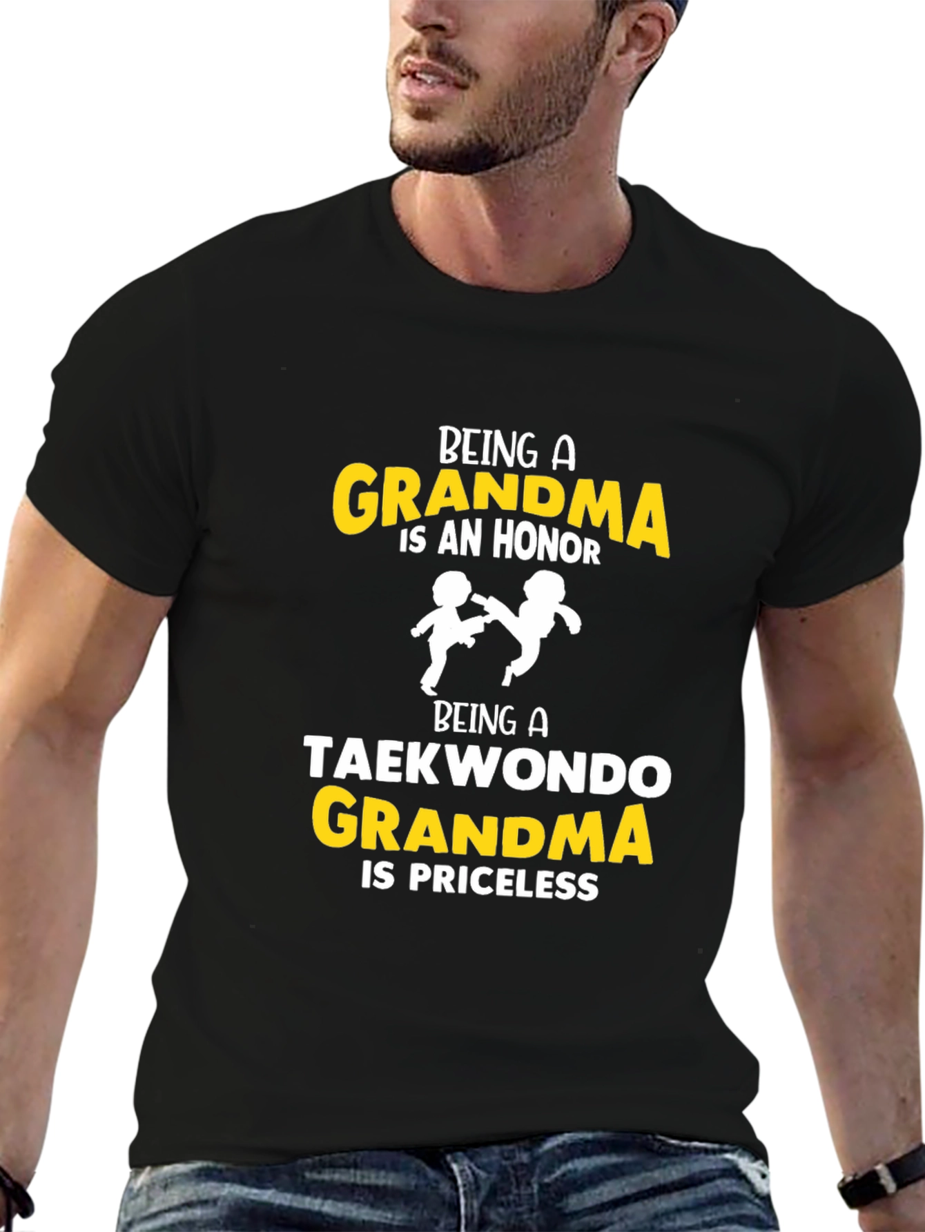 Taekwondo Grandma T-Shirt - Priceless Honor