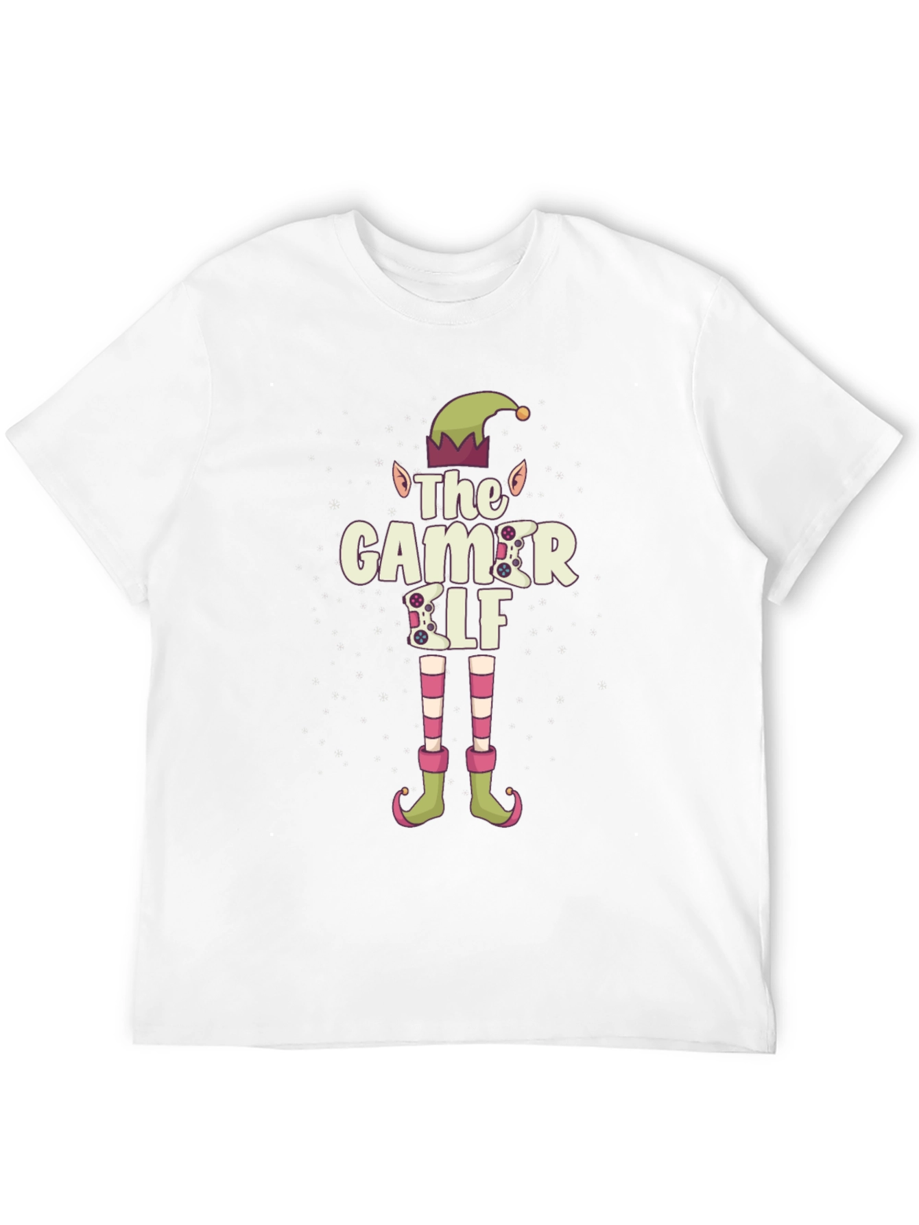 Gamer Elf T-Shirt - Funny Christmas Tee