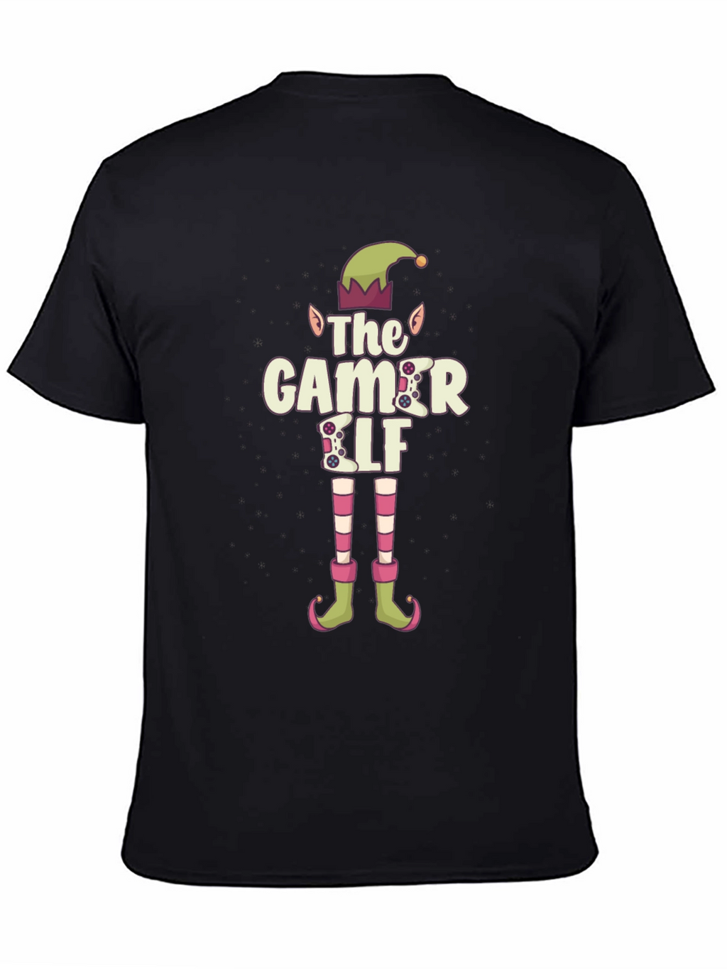 Gamer Elf T-Shirt - Funny Christmas Tee