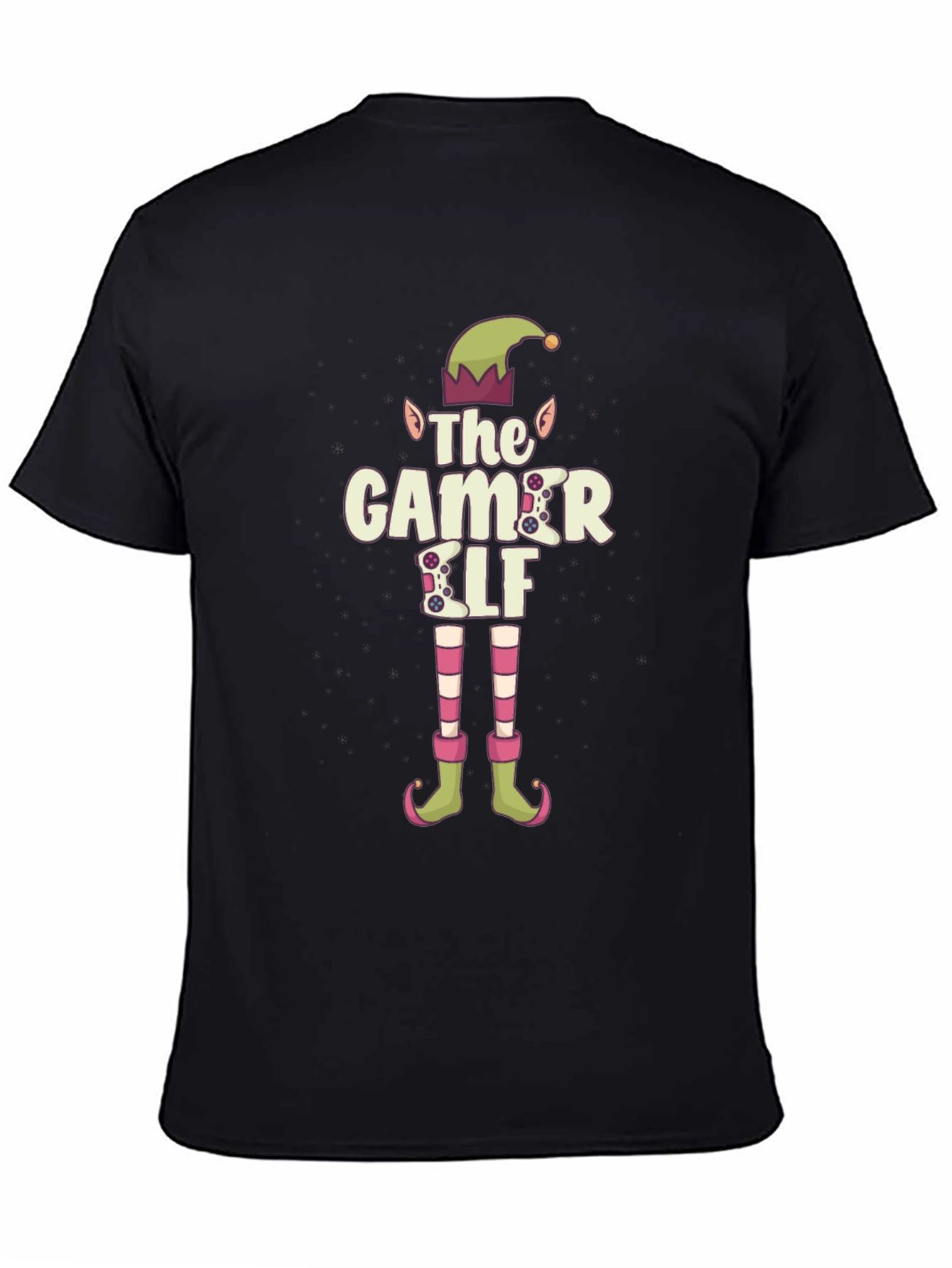 Gamer Elf T-Shirt - Funny Christmas Tee