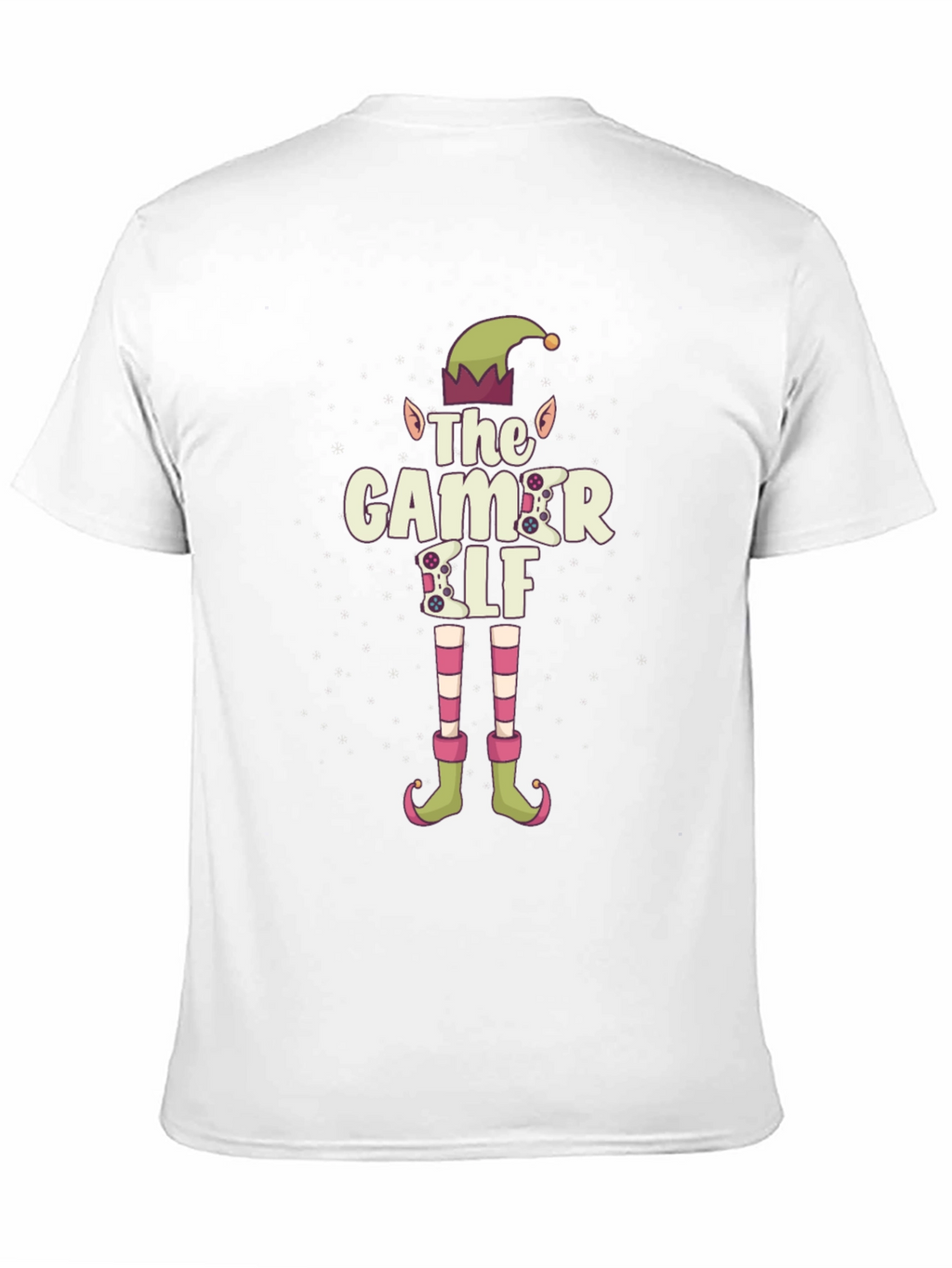 Gamer Elf T-Shirt - Funny Christmas Tee
