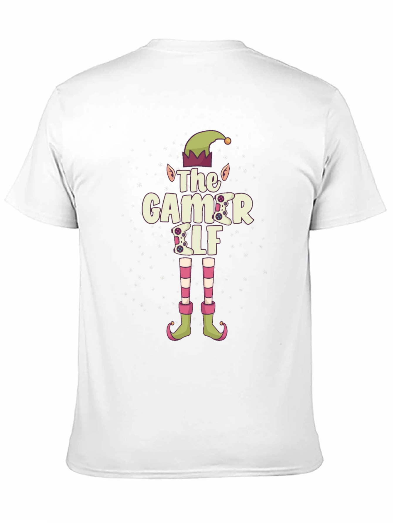 Gamer Elf T-Shirt - Funny Christmas Tee