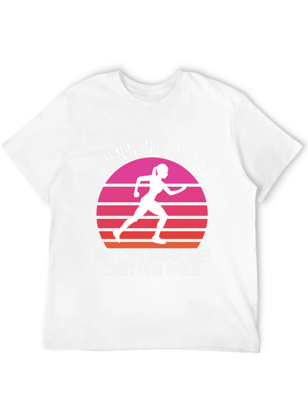 Running Aunt T-Shirt - Cool Aunt Gift