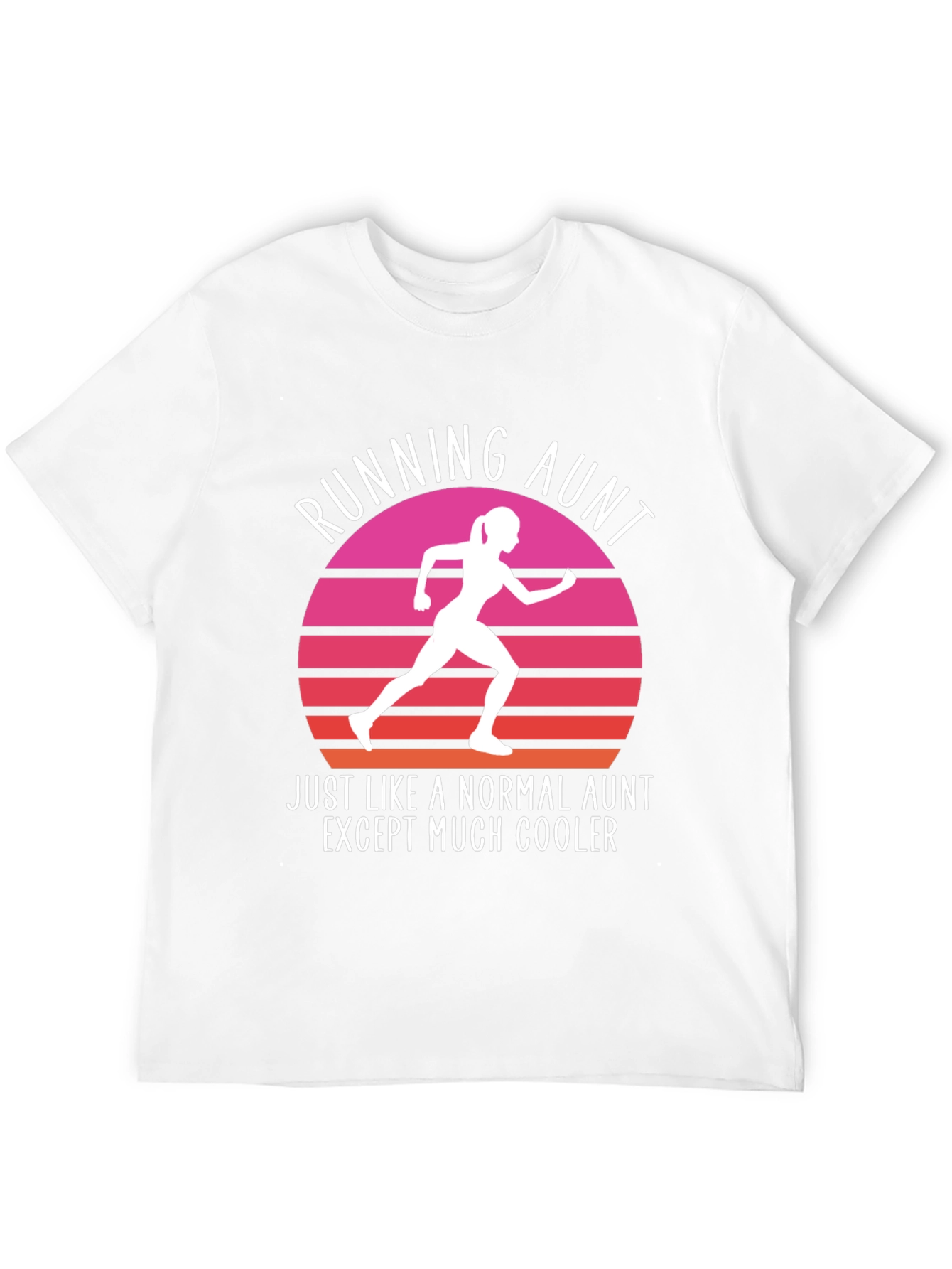 Running Aunt T-Shirt - Cool Aunt Gift