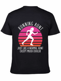 Running Aunt T-Shirt - Cool Aunt Gift
