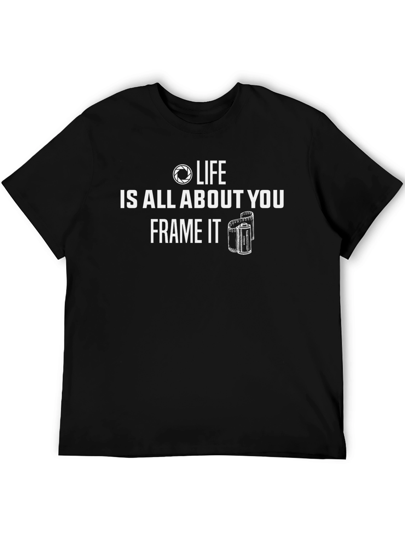 Life Frame It Graphic Tee - Photography Lover Shirt