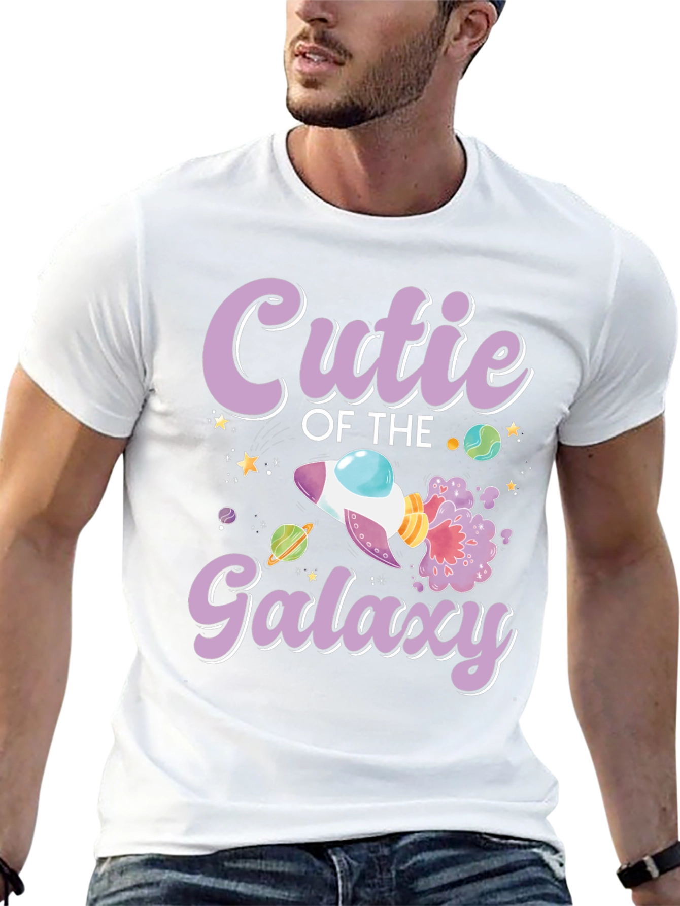 Cutie of the Galaxy Black T-Shirt