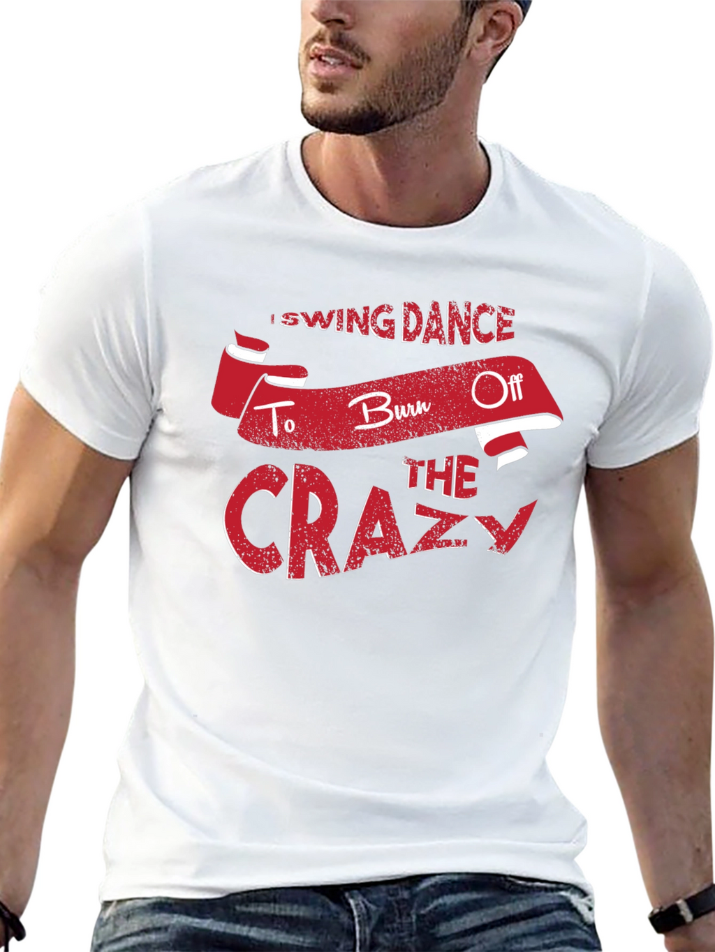 Swing Dance Burn Off Crazy T-Shirt