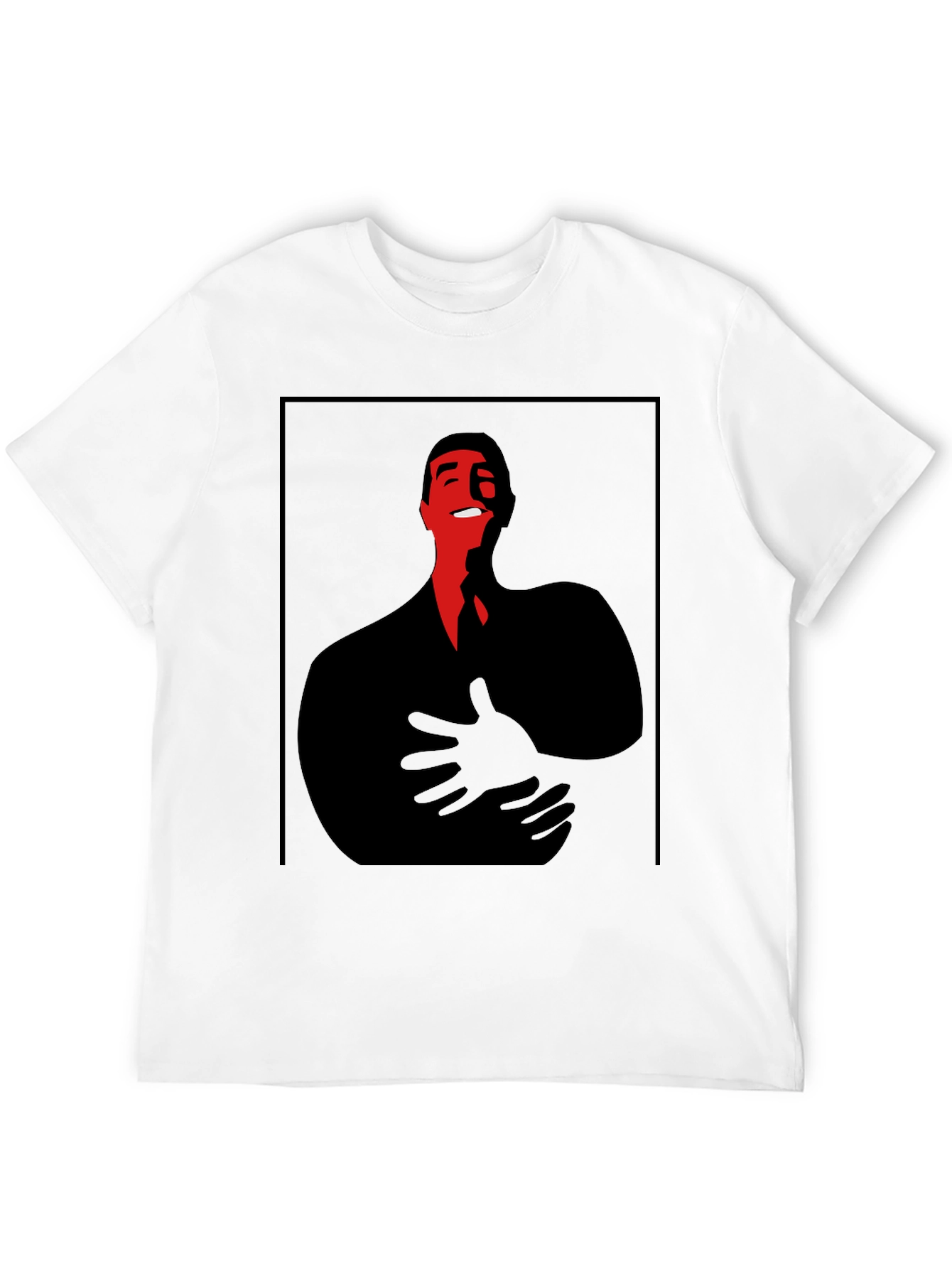 Abstract Man Graphic T-Shirt
