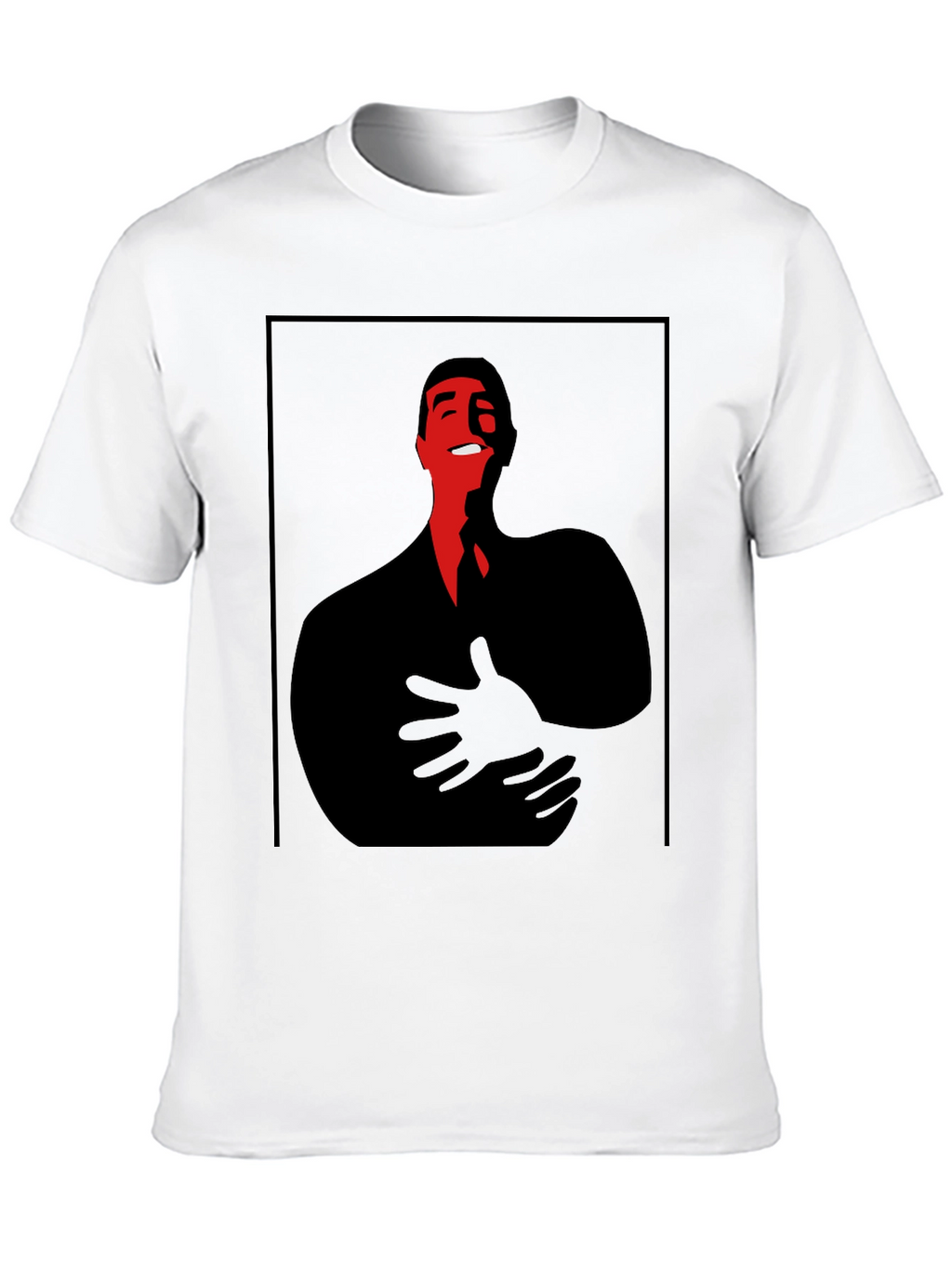 Abstract Man Graphic T-Shirt