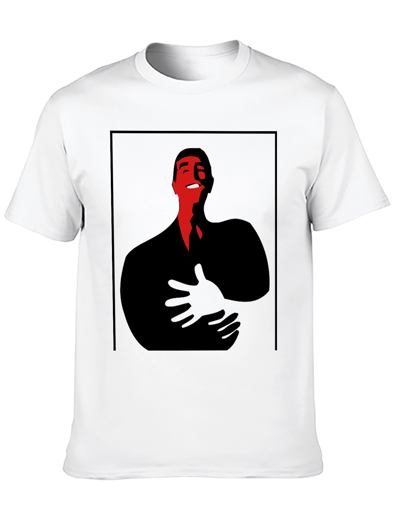 Abstract Man Graphic T-Shirt