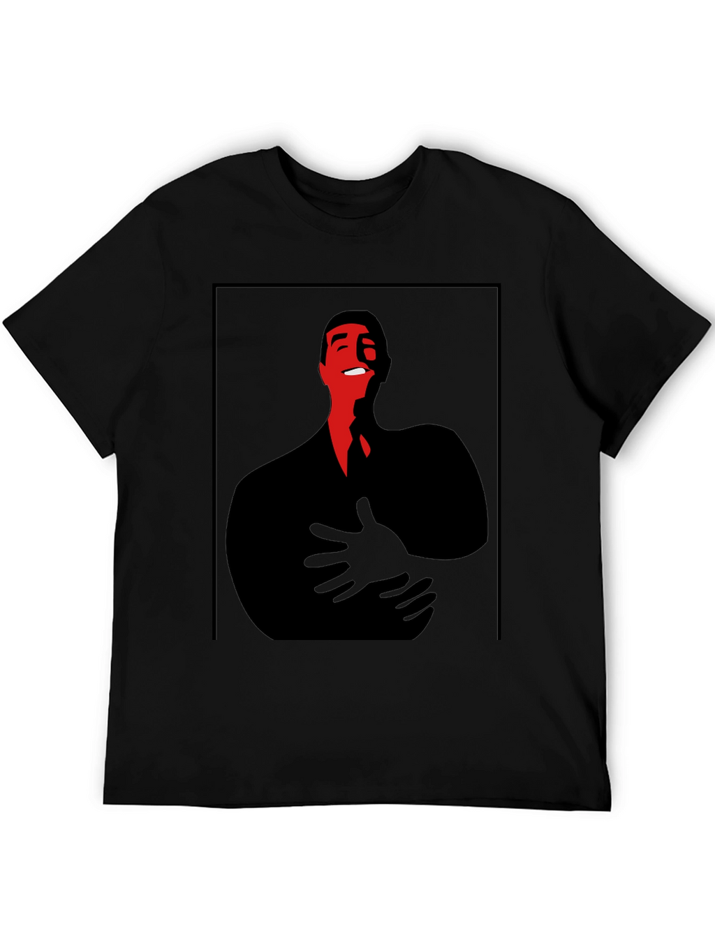 Abstract Man Graphic T-Shirt