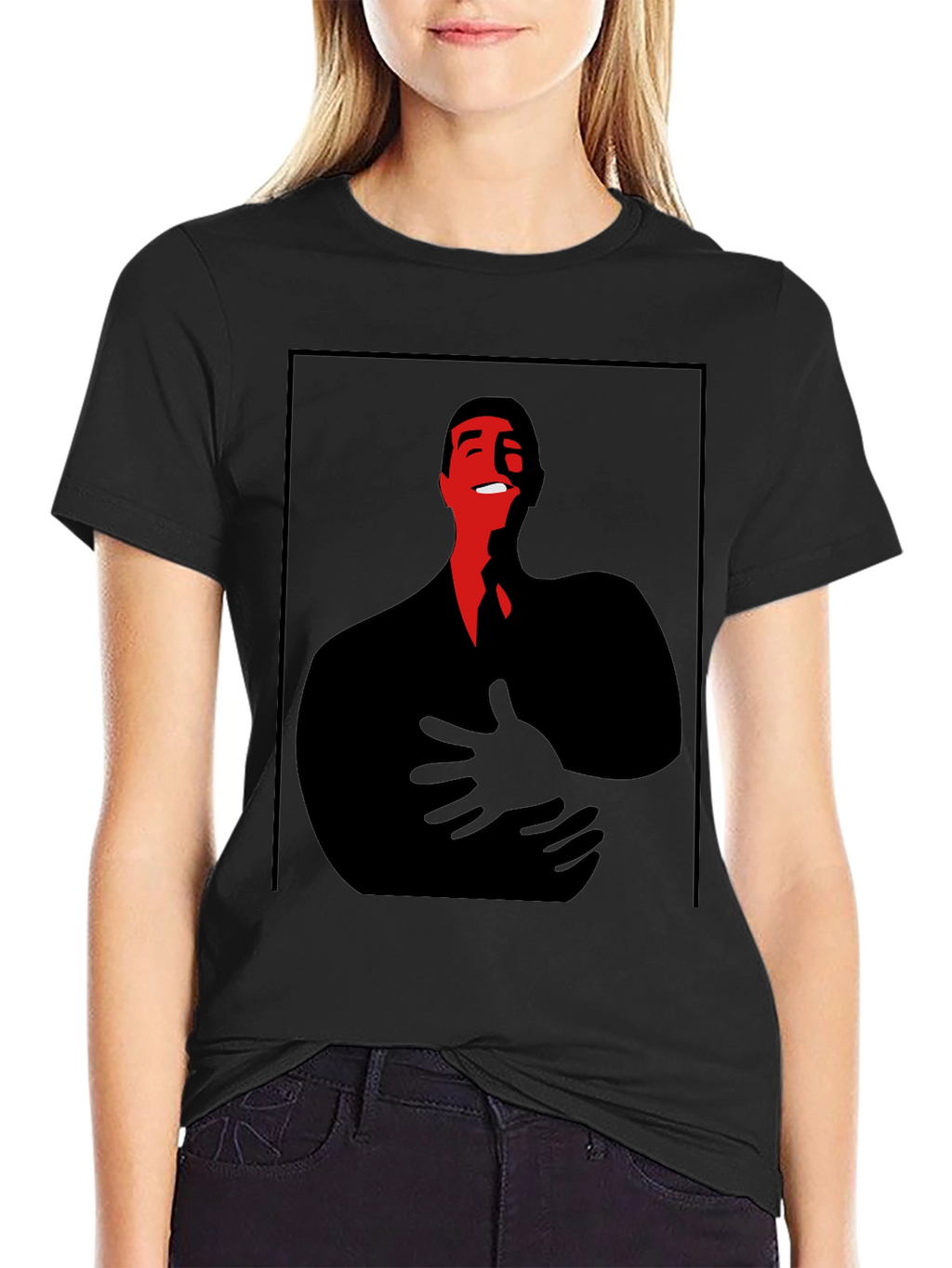 Abstract Man Graphic T-Shirt