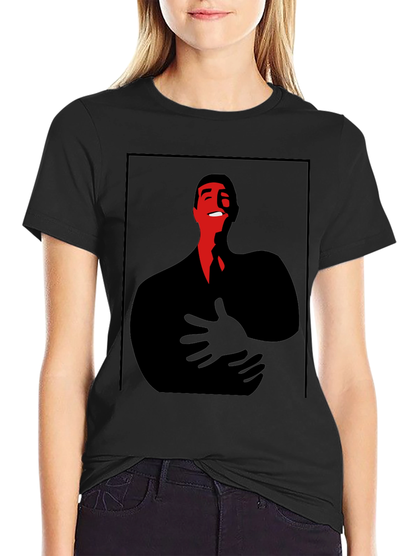 Abstract Man Graphic T-Shirt