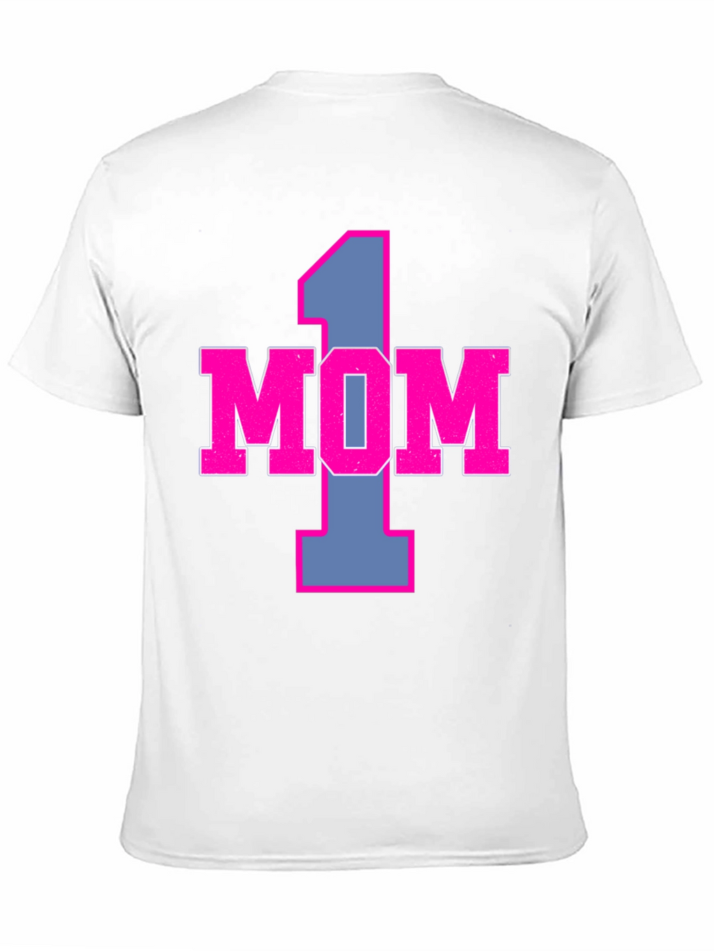 Number One Mom Graphic Tee - Black