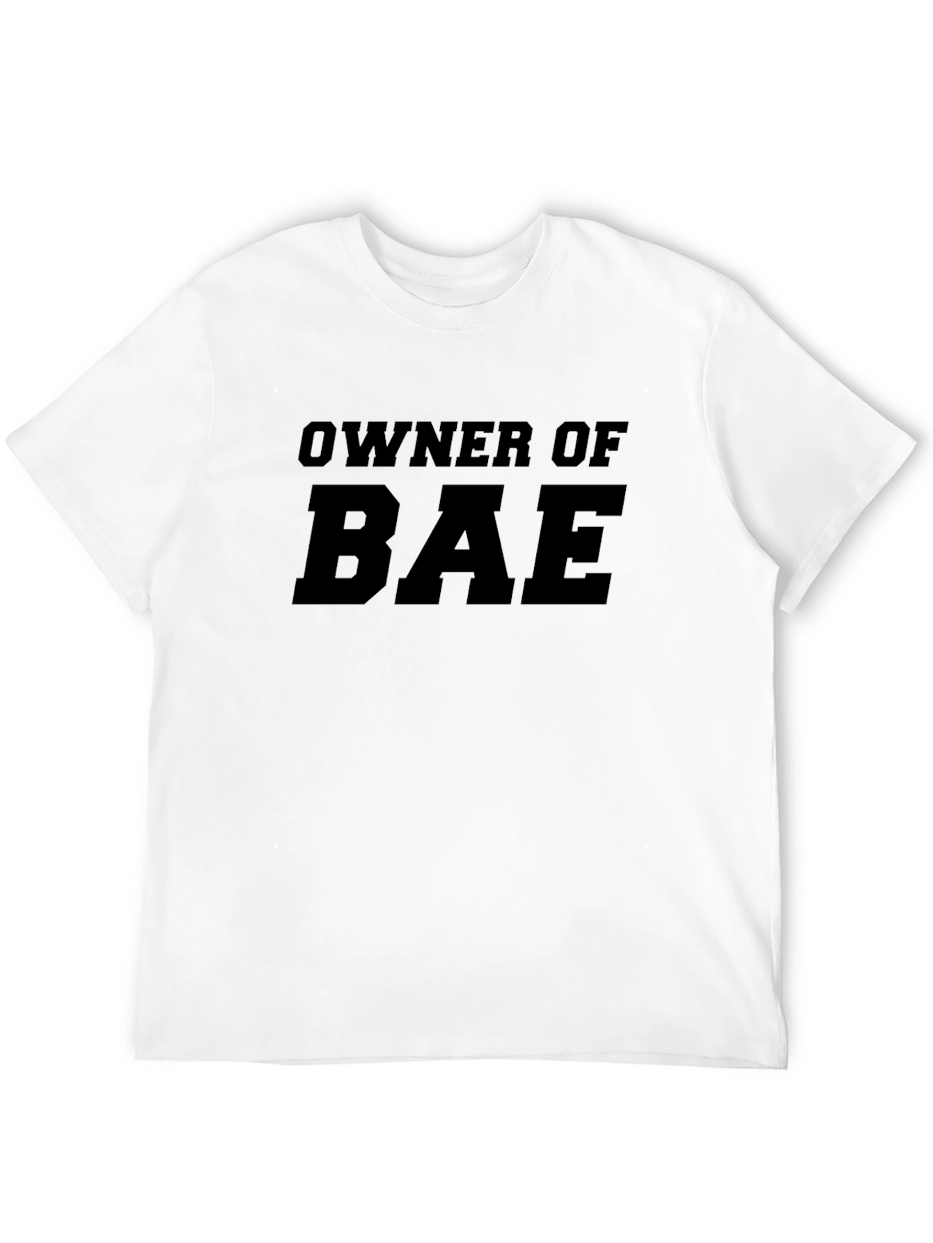 Owner of Bae Mens Black Graphic Tee