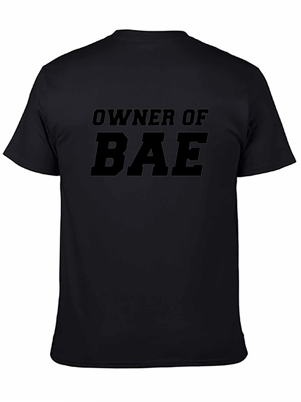 Owner of Bae Mens Black Graphic Tee