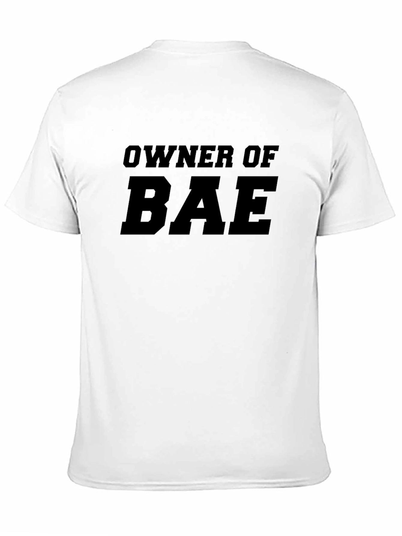 Owner of Bae Mens Black Graphic Tee