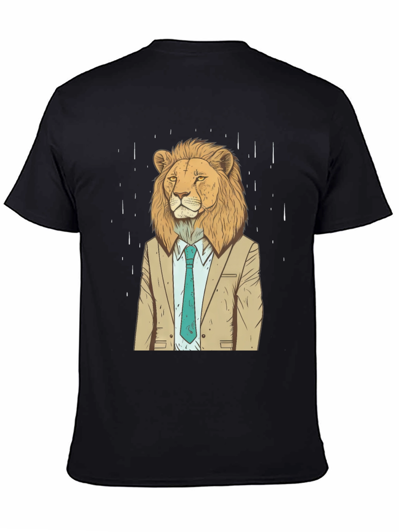 Lion Suit T-Shirt - Cool Animal Graphic Tee