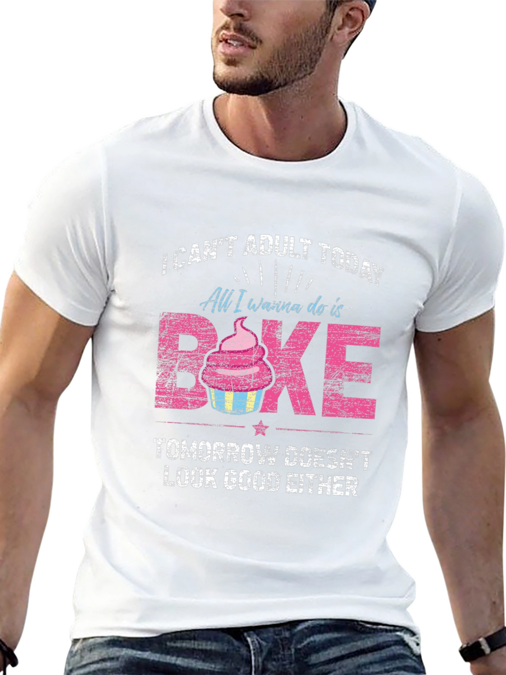 Funny Baking Lover T-Shirt I Cant Adult Today