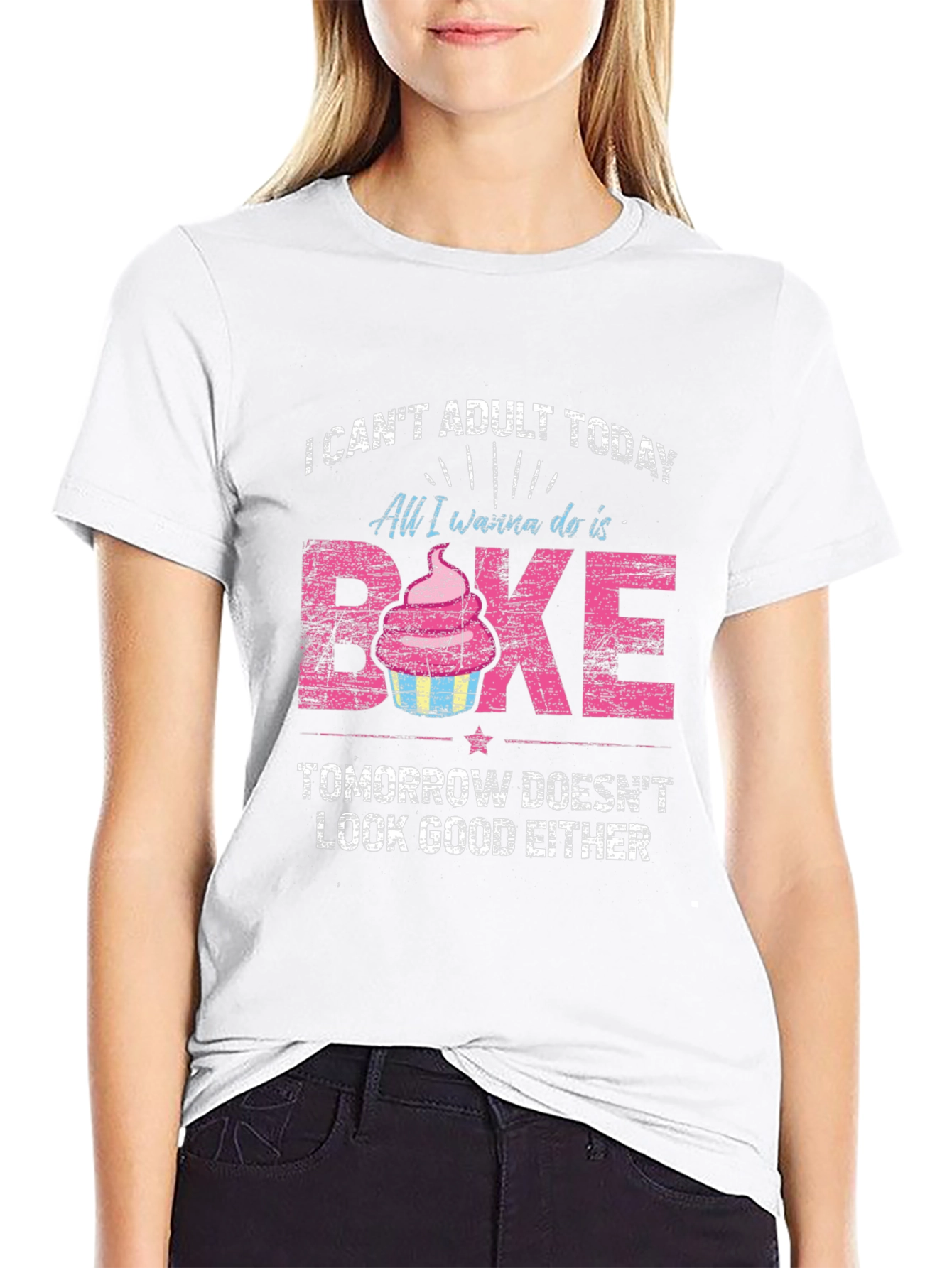 Funny Baking Lover T-Shirt I Cant Adult Today
