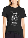 Be Like a Proton Black T-Shirt