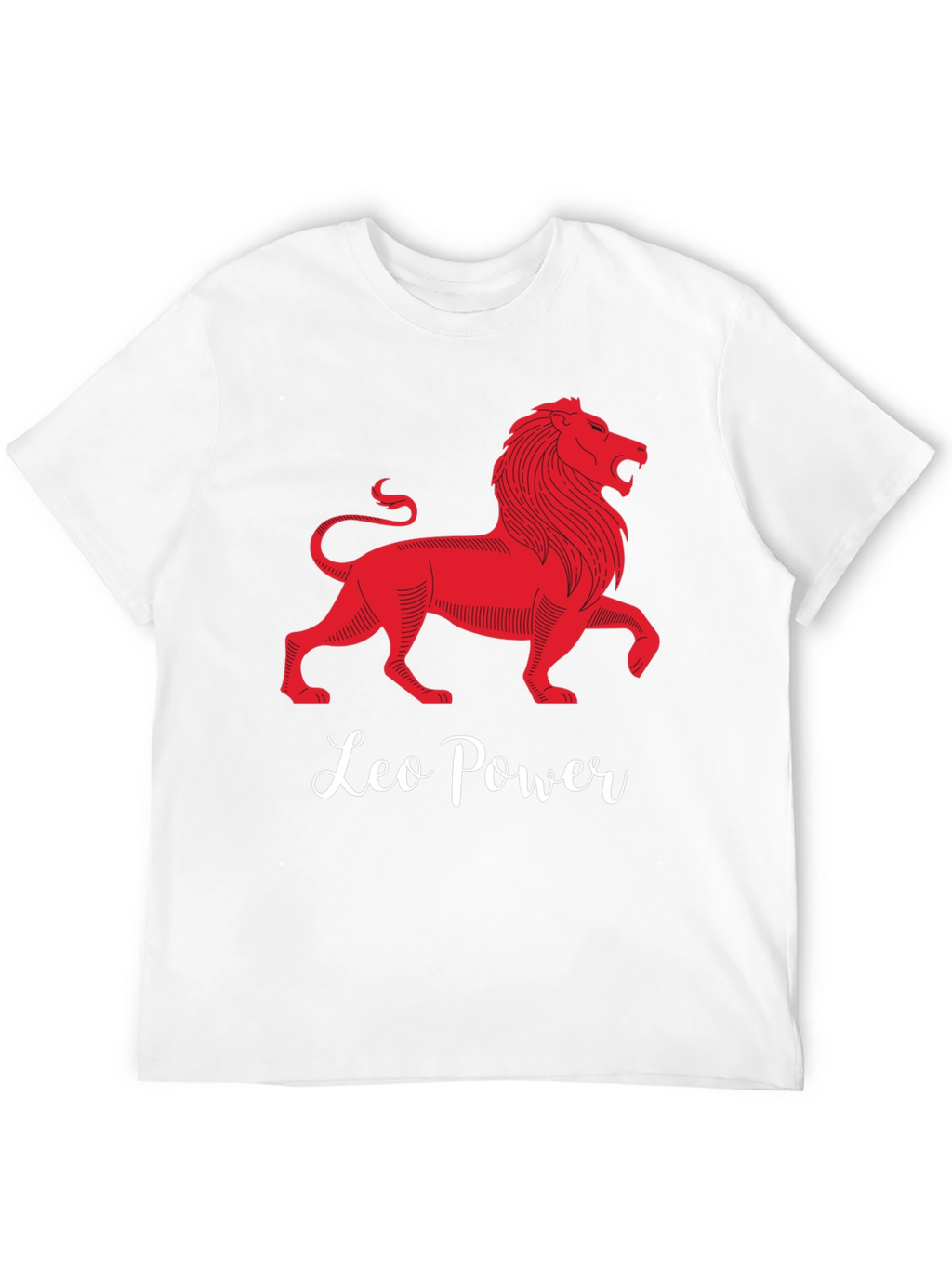 Leo Power T-Shirt - Bold Zodiac Design