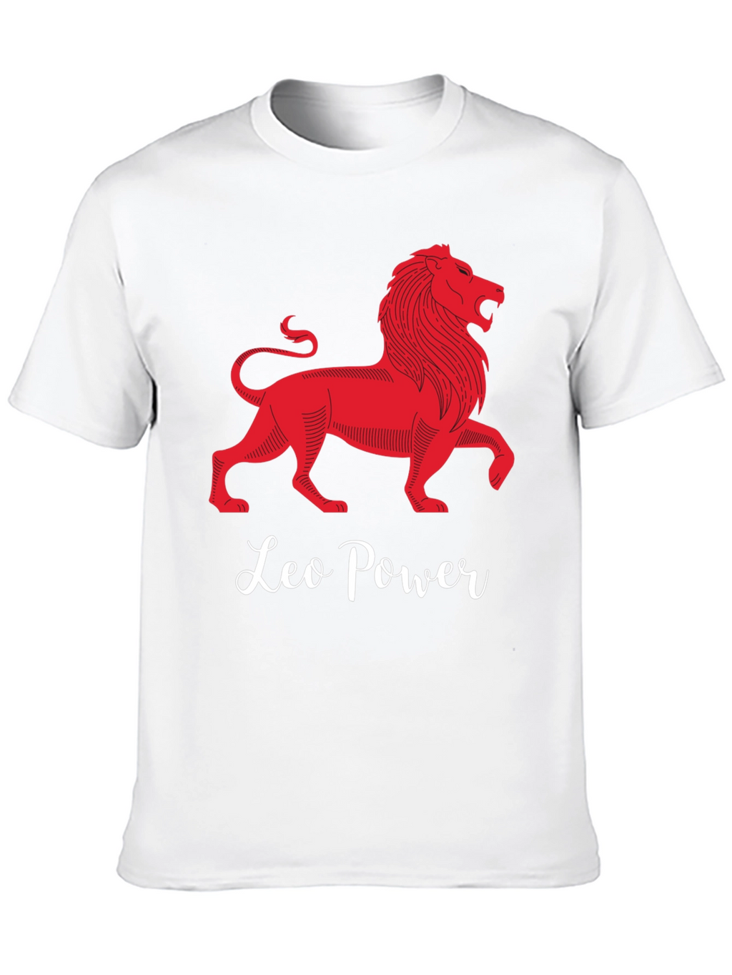 Leo Power T-Shirt - Bold Zodiac Design