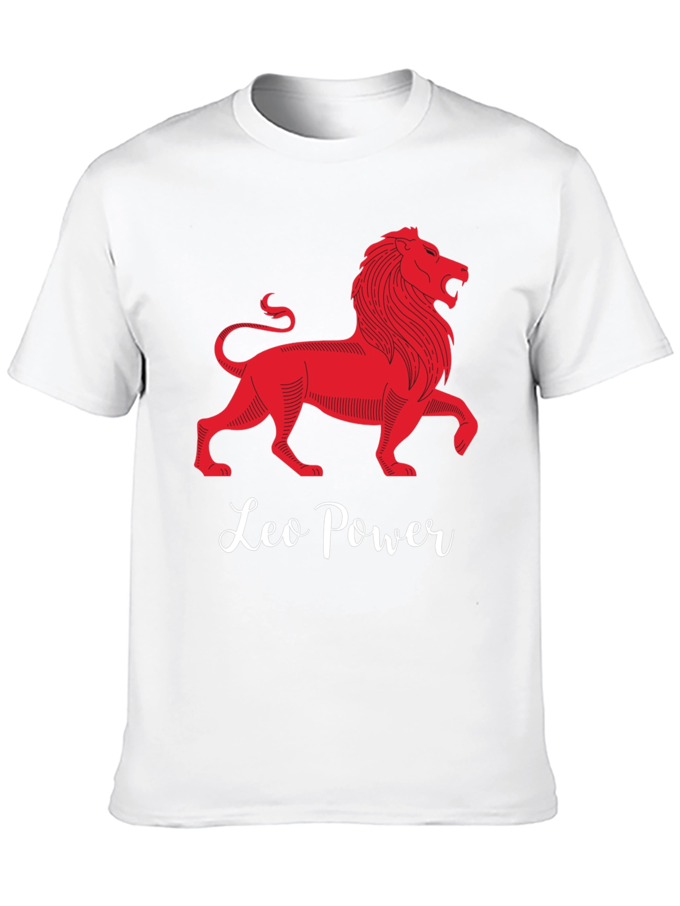 Leo Power T-Shirt - Bold Zodiac Design