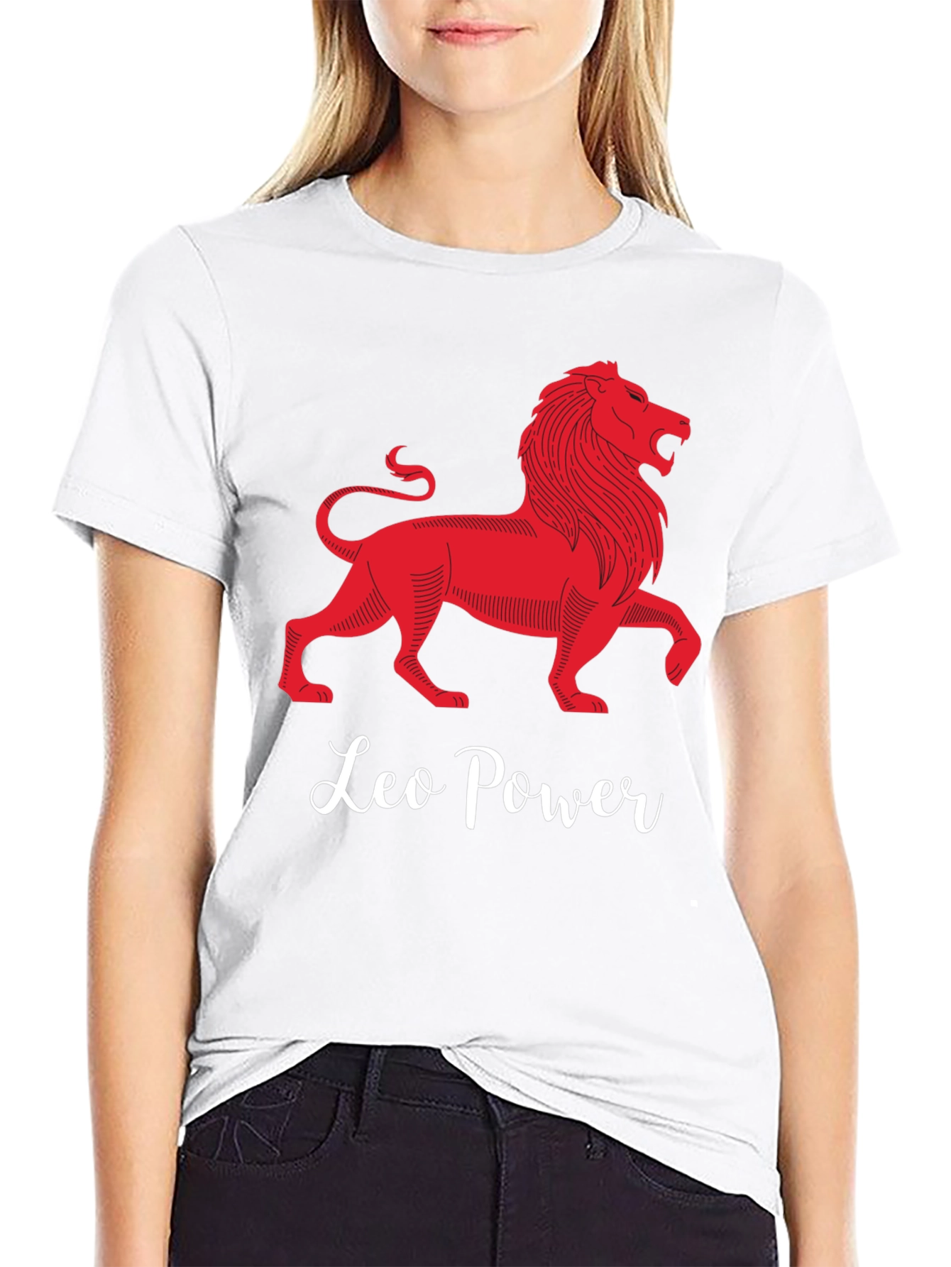 Leo Power T-Shirt - Bold Zodiac Design