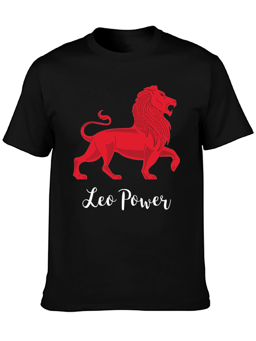 Leo Power T-Shirt - Bold Zodiac Design