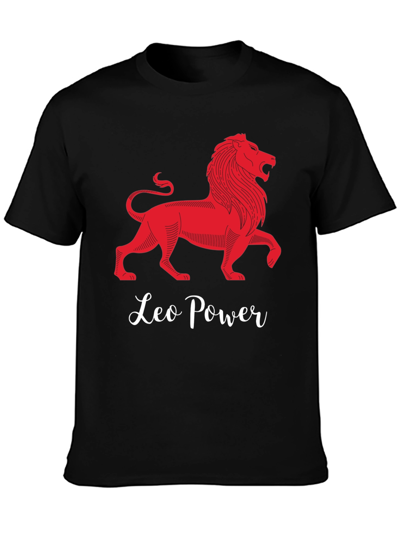 Leo Power T-Shirt - Bold Zodiac Design