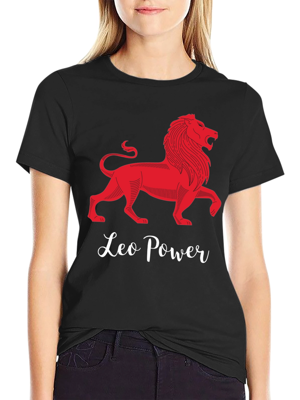 Leo Power T-Shirt - Bold Zodiac Design