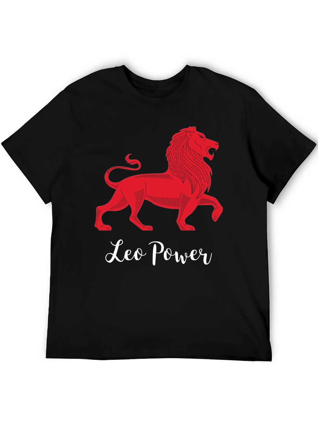Leo Power T-Shirt - Bold Zodiac Design