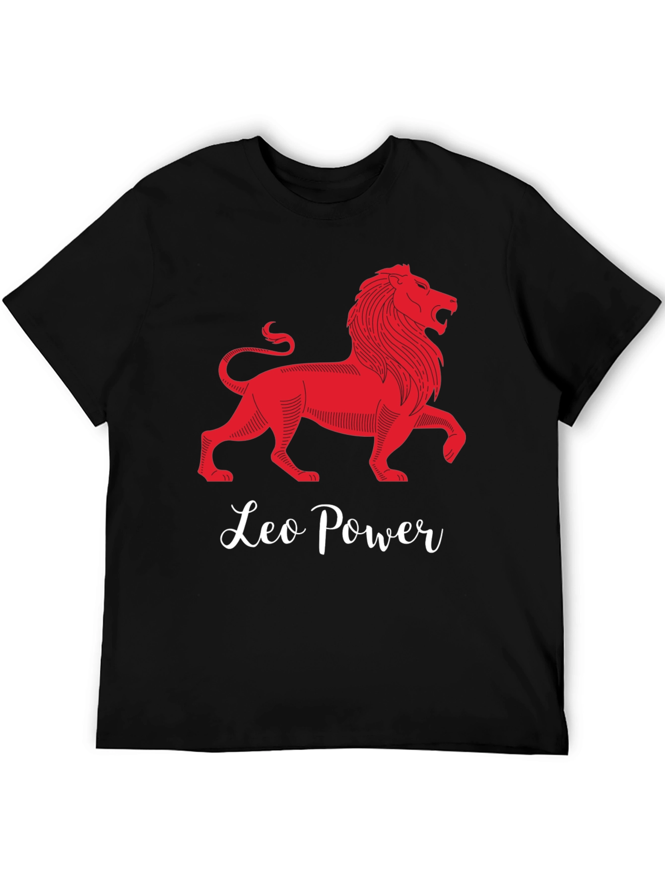 Leo Power T-Shirt - Bold Zodiac Design