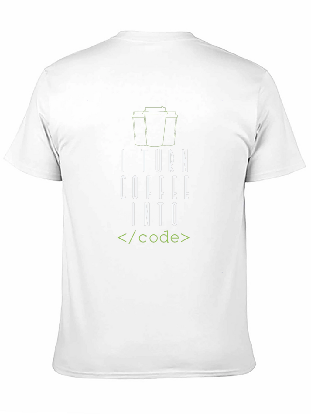 Programmer Coffee Code Black T-Shirt
