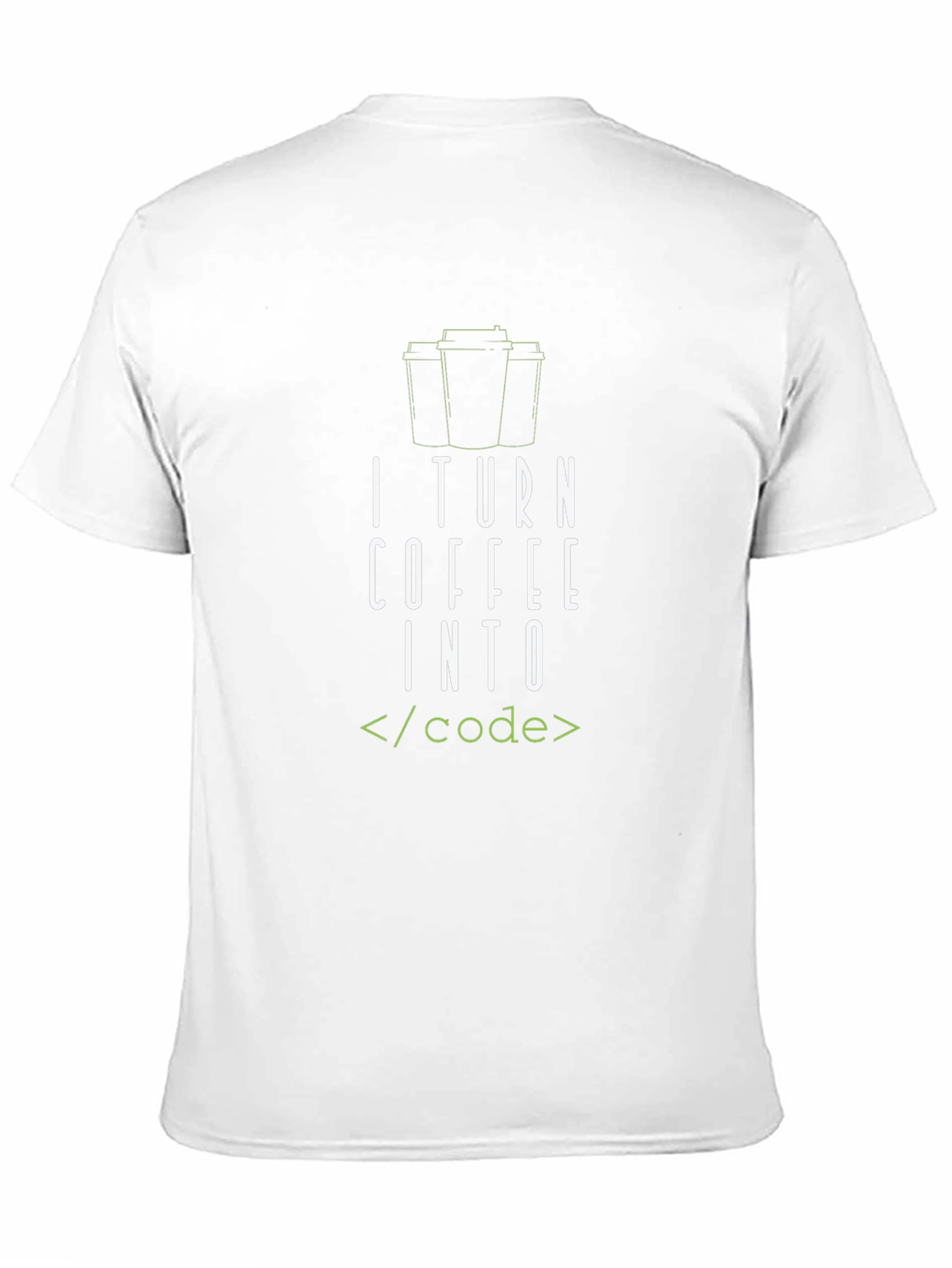 Programmer Coffee Code Black T-Shirt