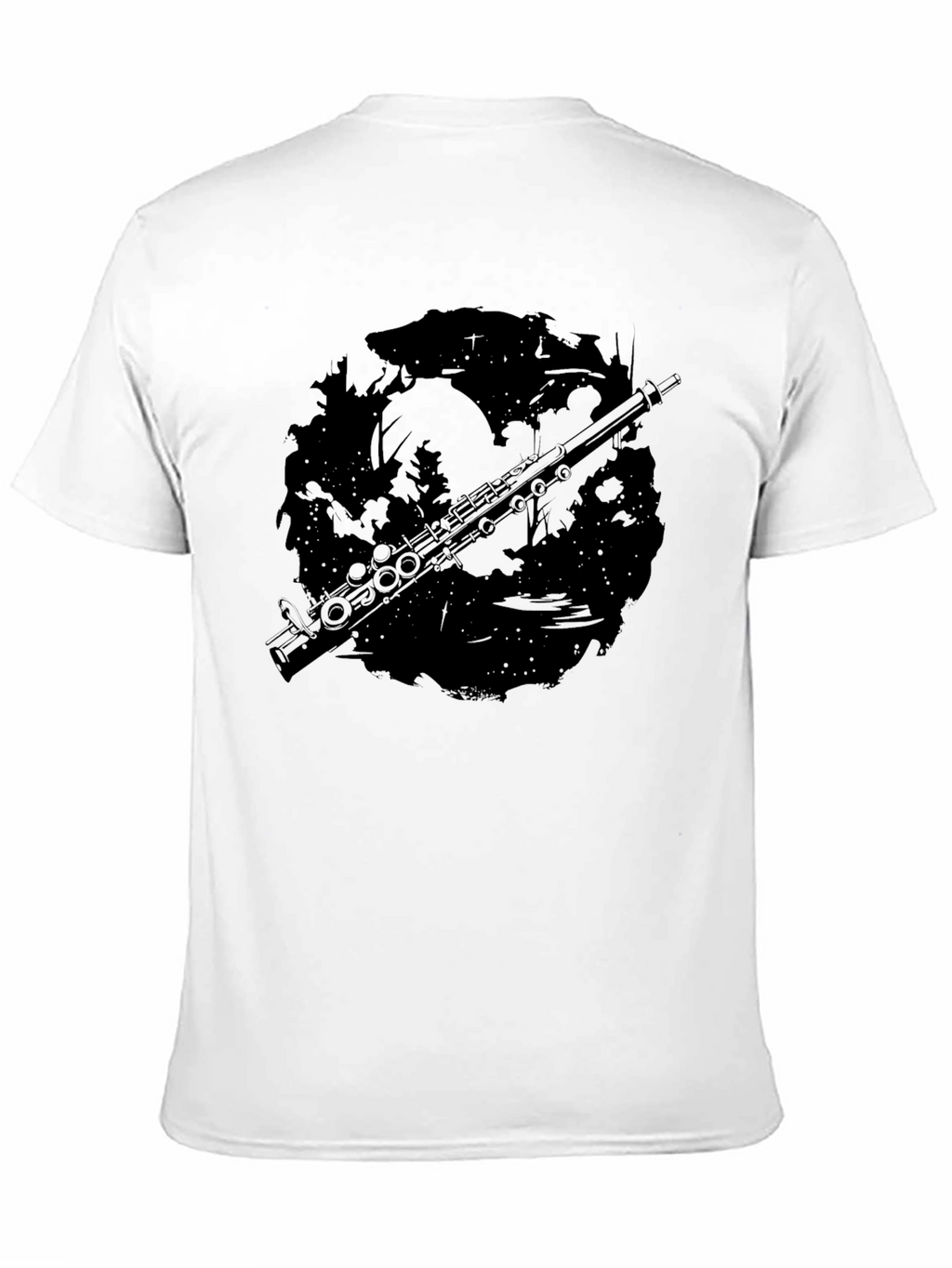 Musical Flute Graphic Tee