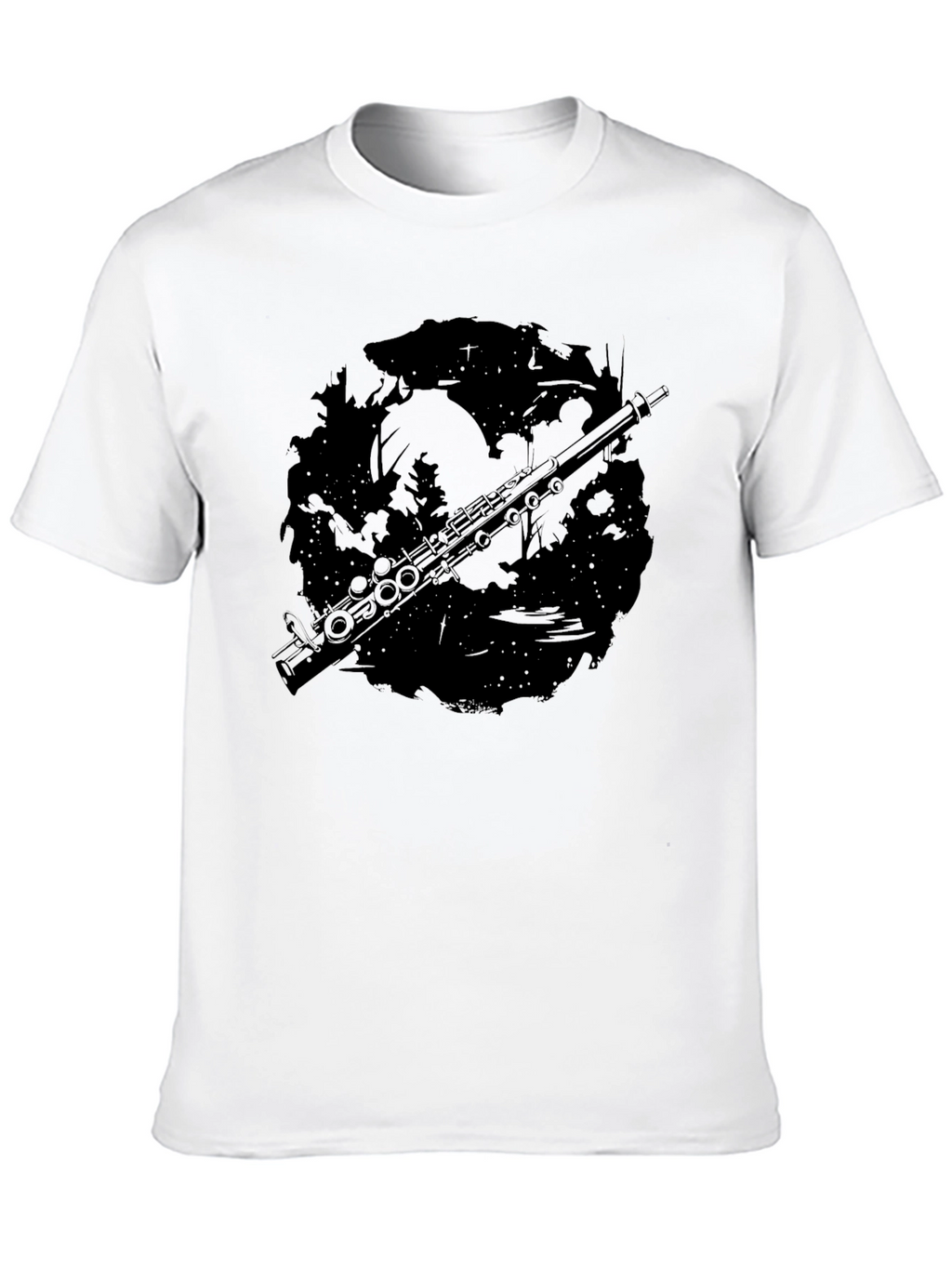 Musical Flute Graphic Tee