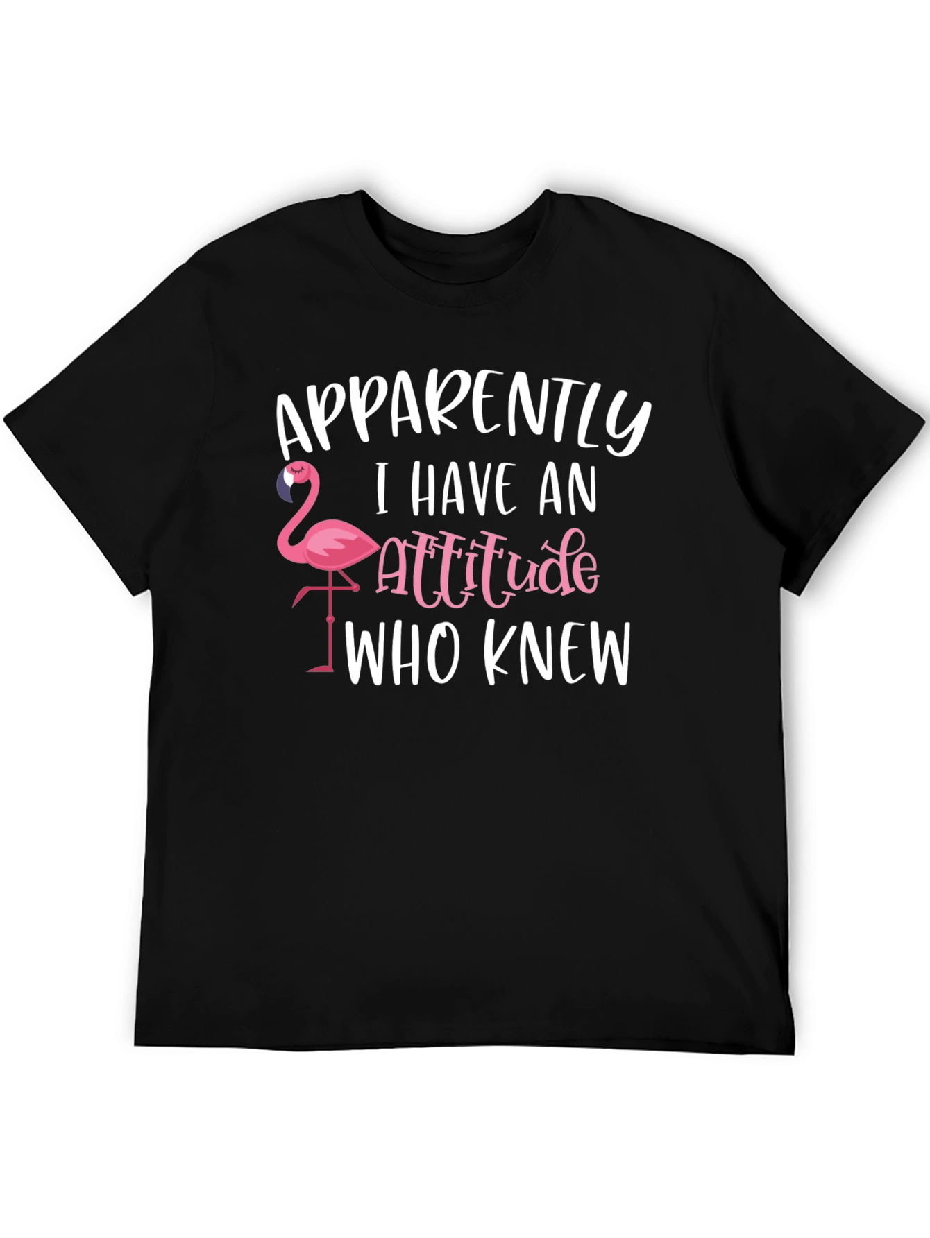 Funny Flamingo Attitude T-Shirt