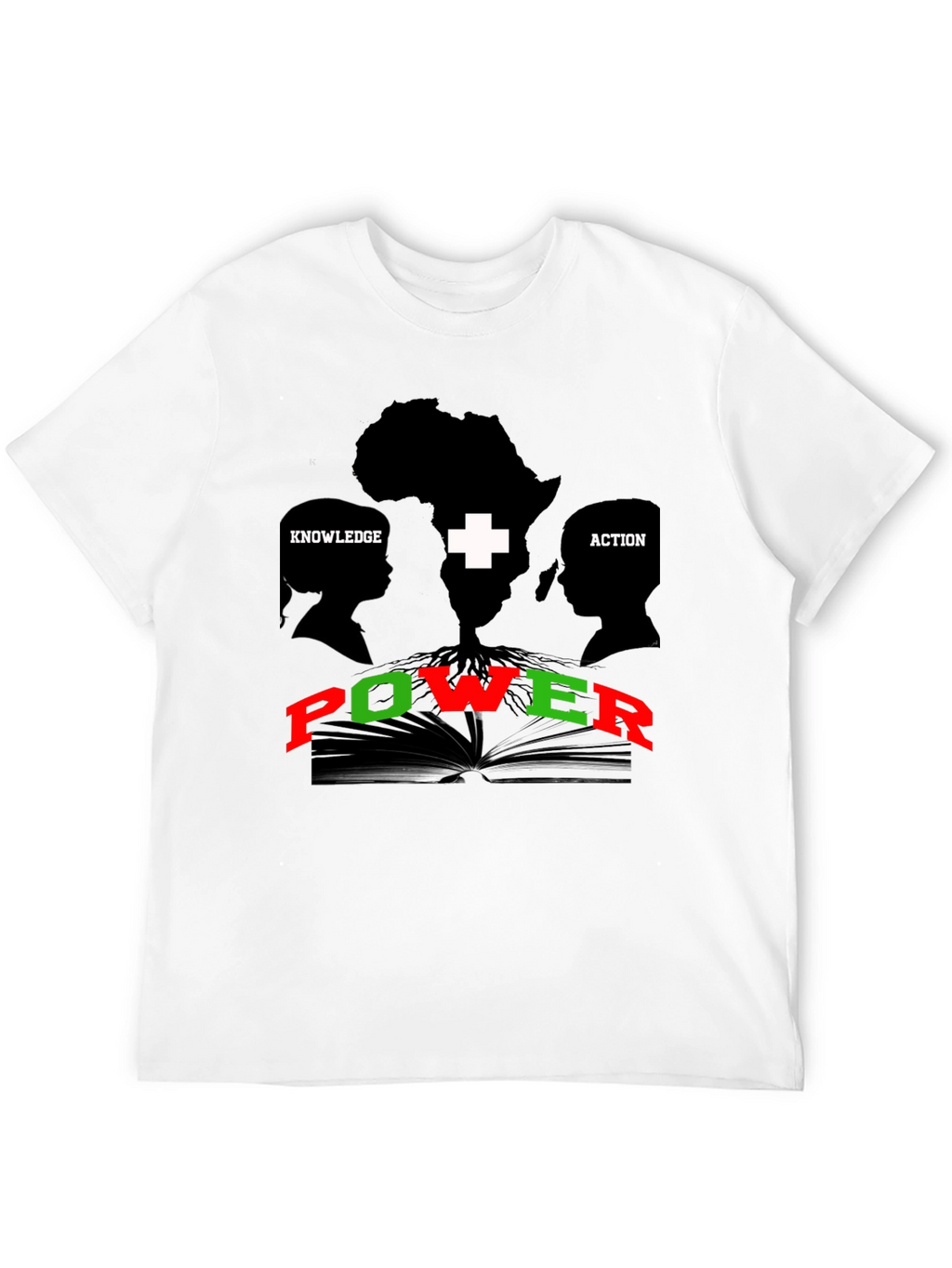 Knowledge Action Power Graphic T-Shirt