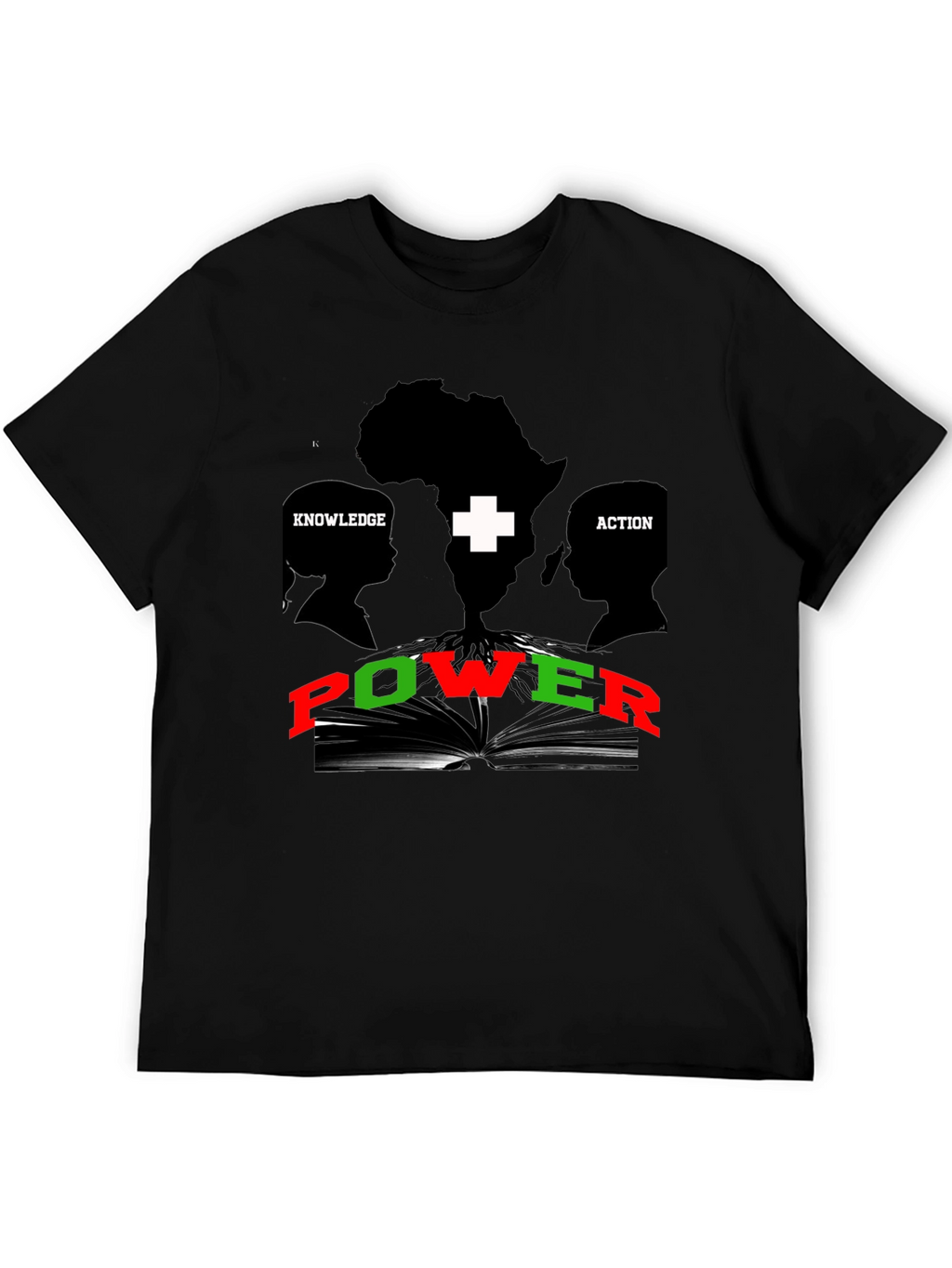 Knowledge Action Power Graphic T-Shirt