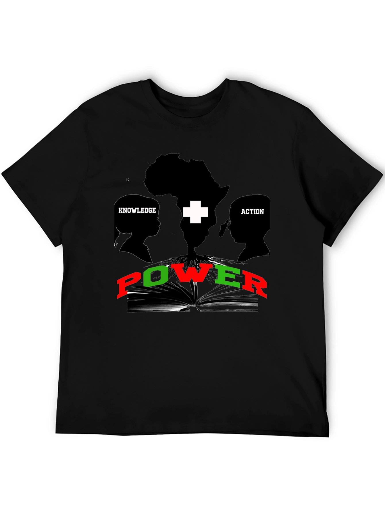 Knowledge Action Power Graphic T-Shirt