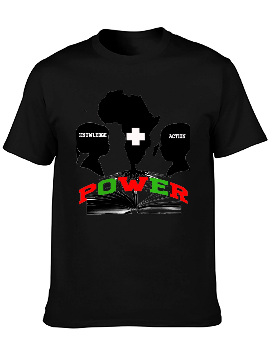Knowledge Action Power Graphic T-Shirt