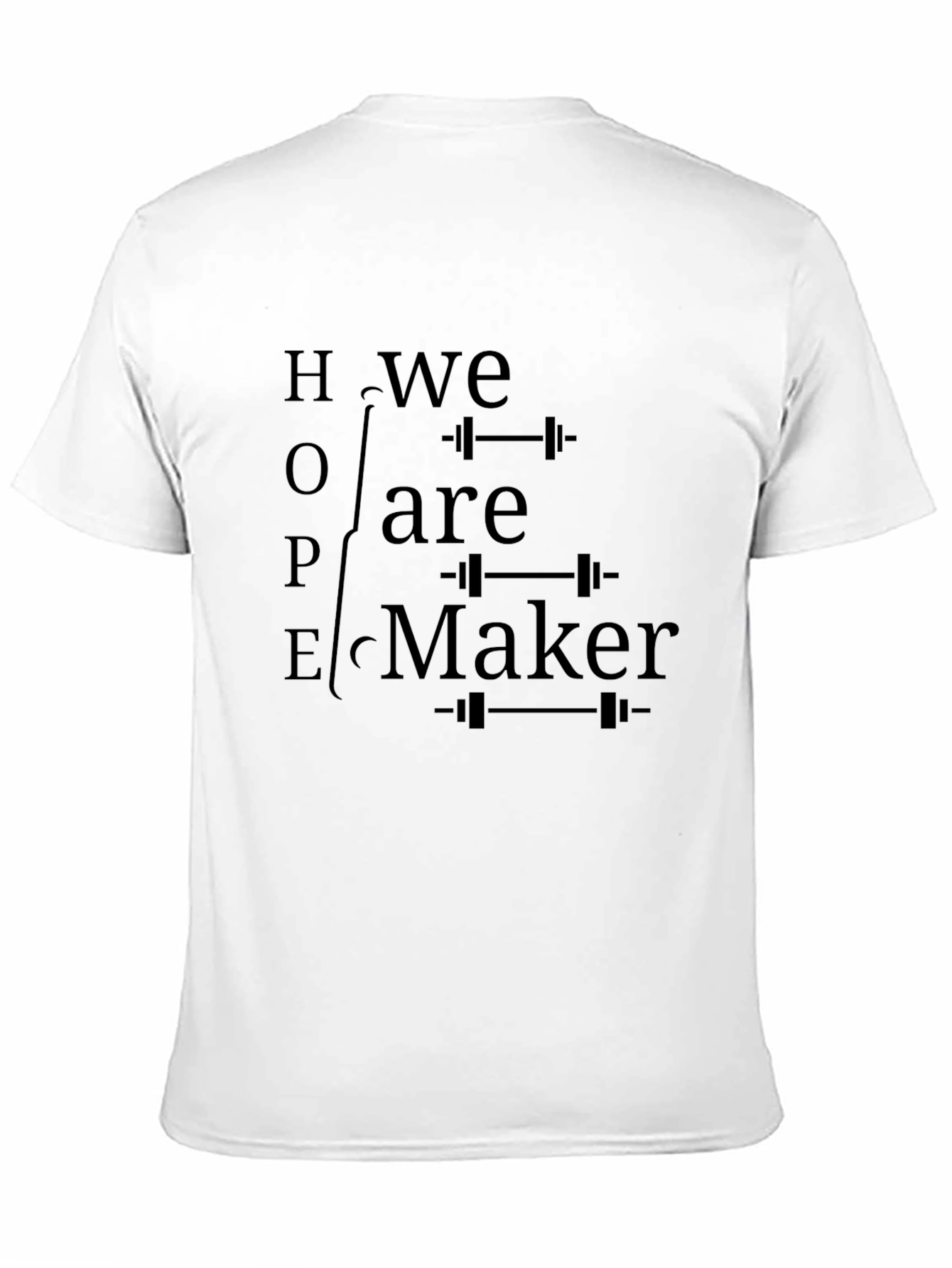 HOPE Maker Graphic T-Shirt - Black