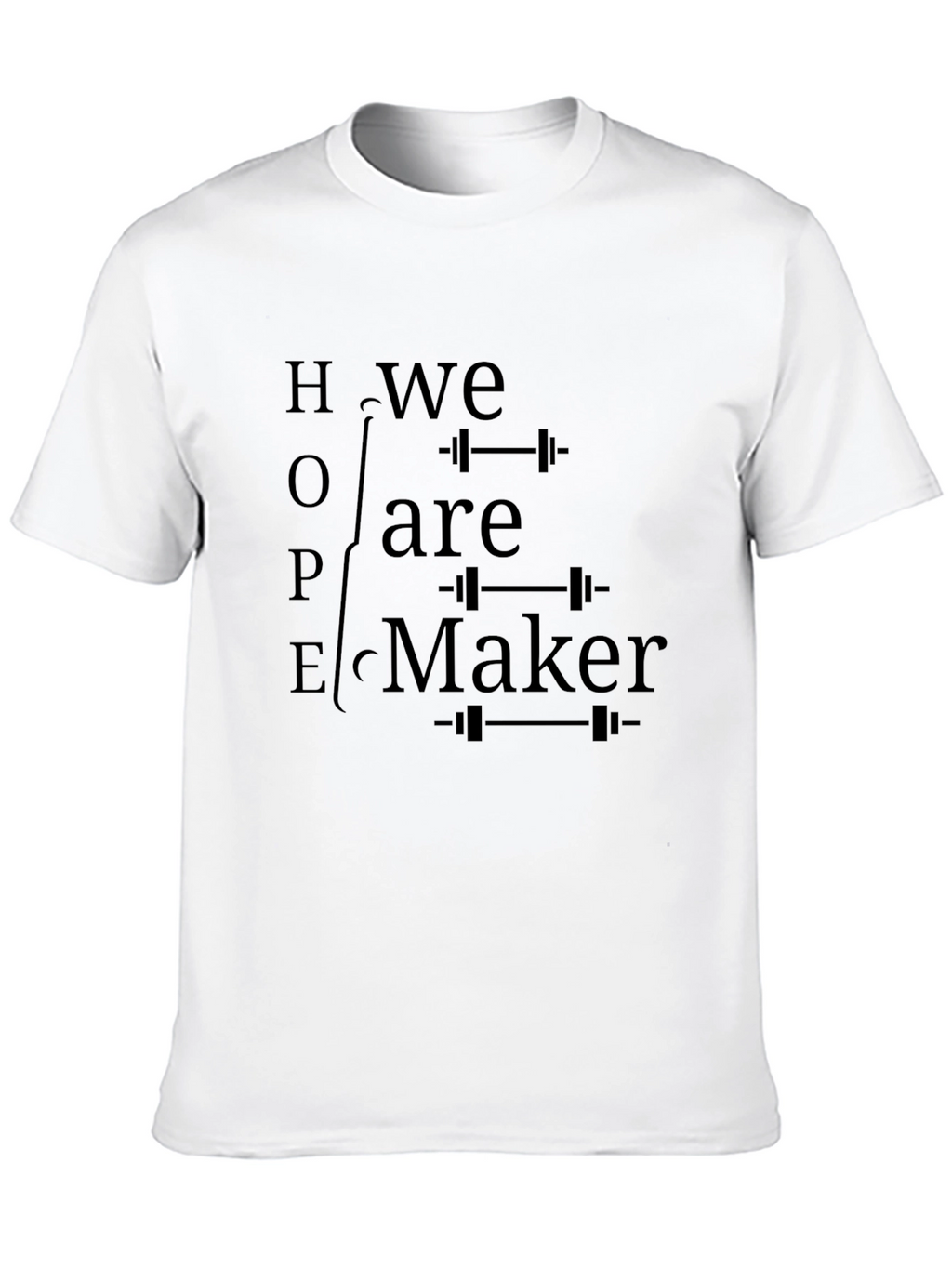 HOPE Maker Graphic T-Shirt - Black