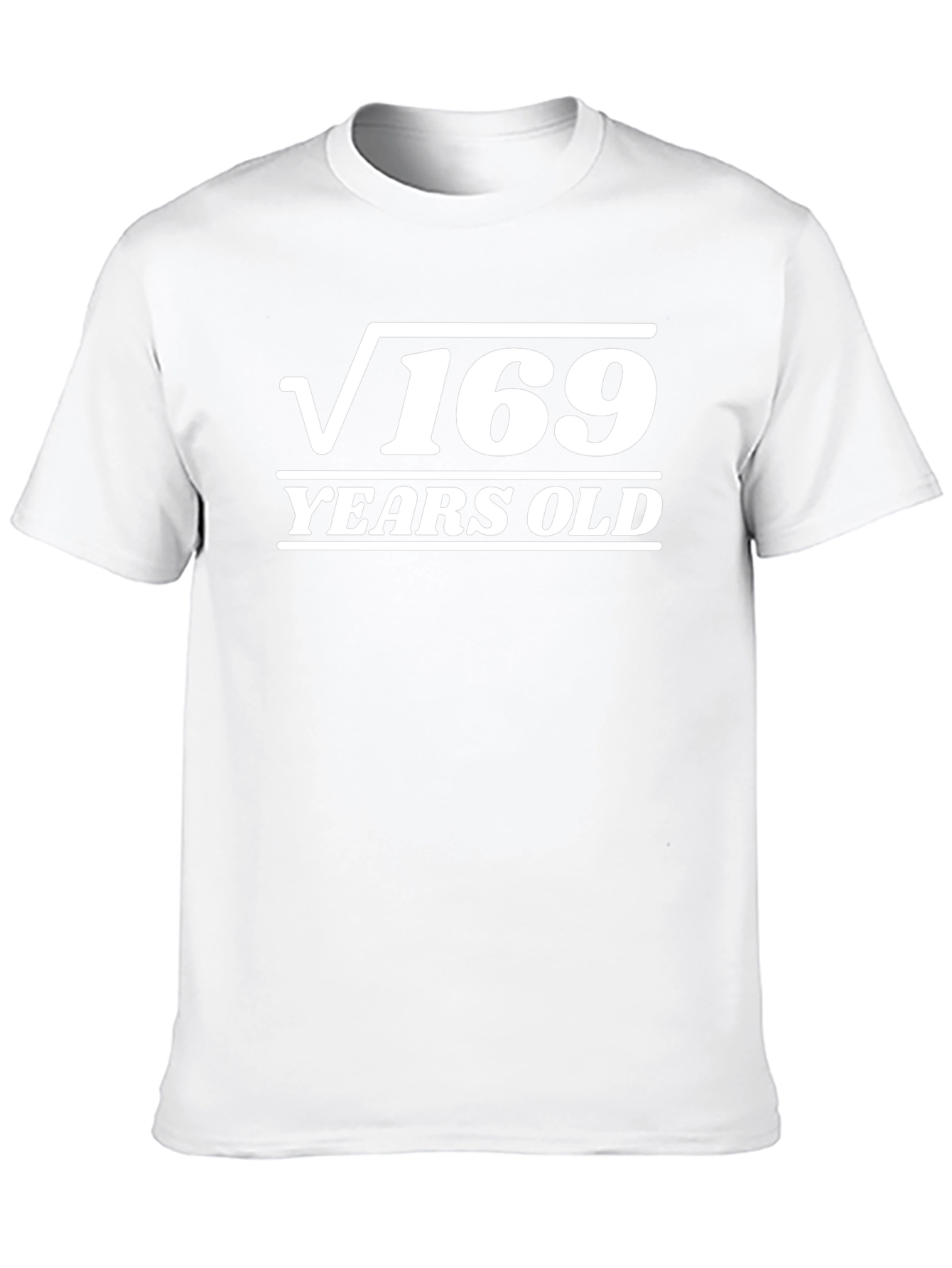 Funny 13th Birthday T-Shirt - Square Root of 169