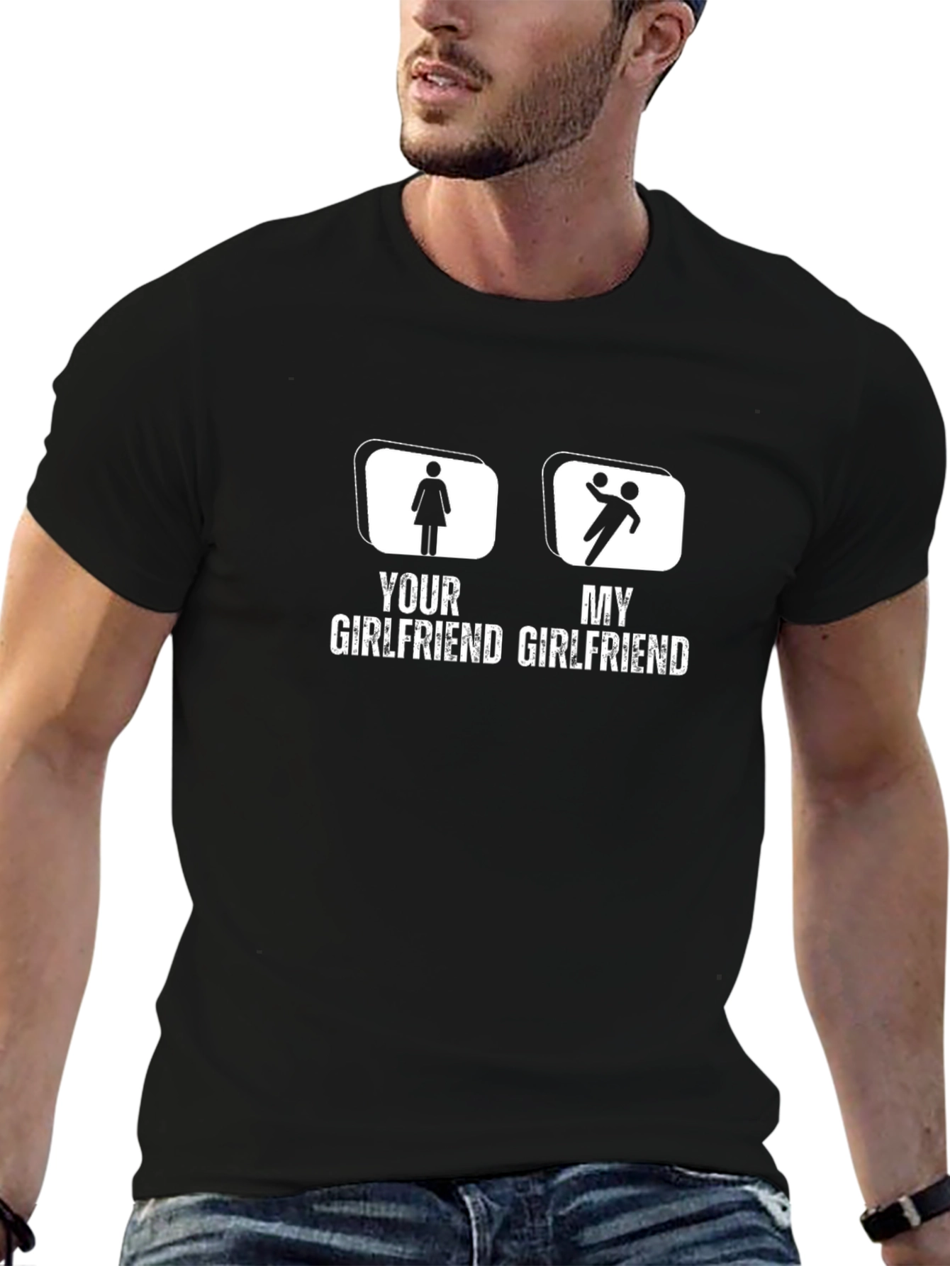 Funny Girlfriend T-Shirt - Novelty Graphic Tee